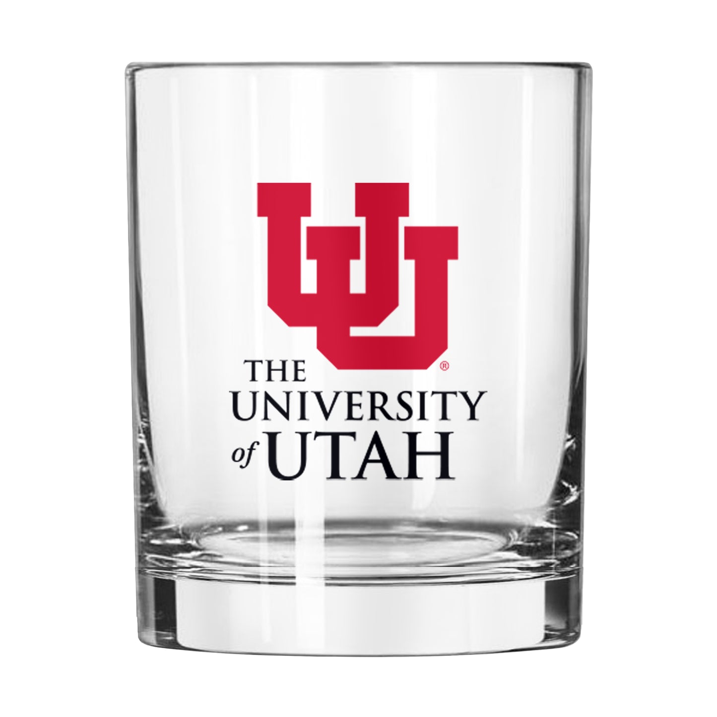 Utah 14oz Institutional Mark Rocks Glass