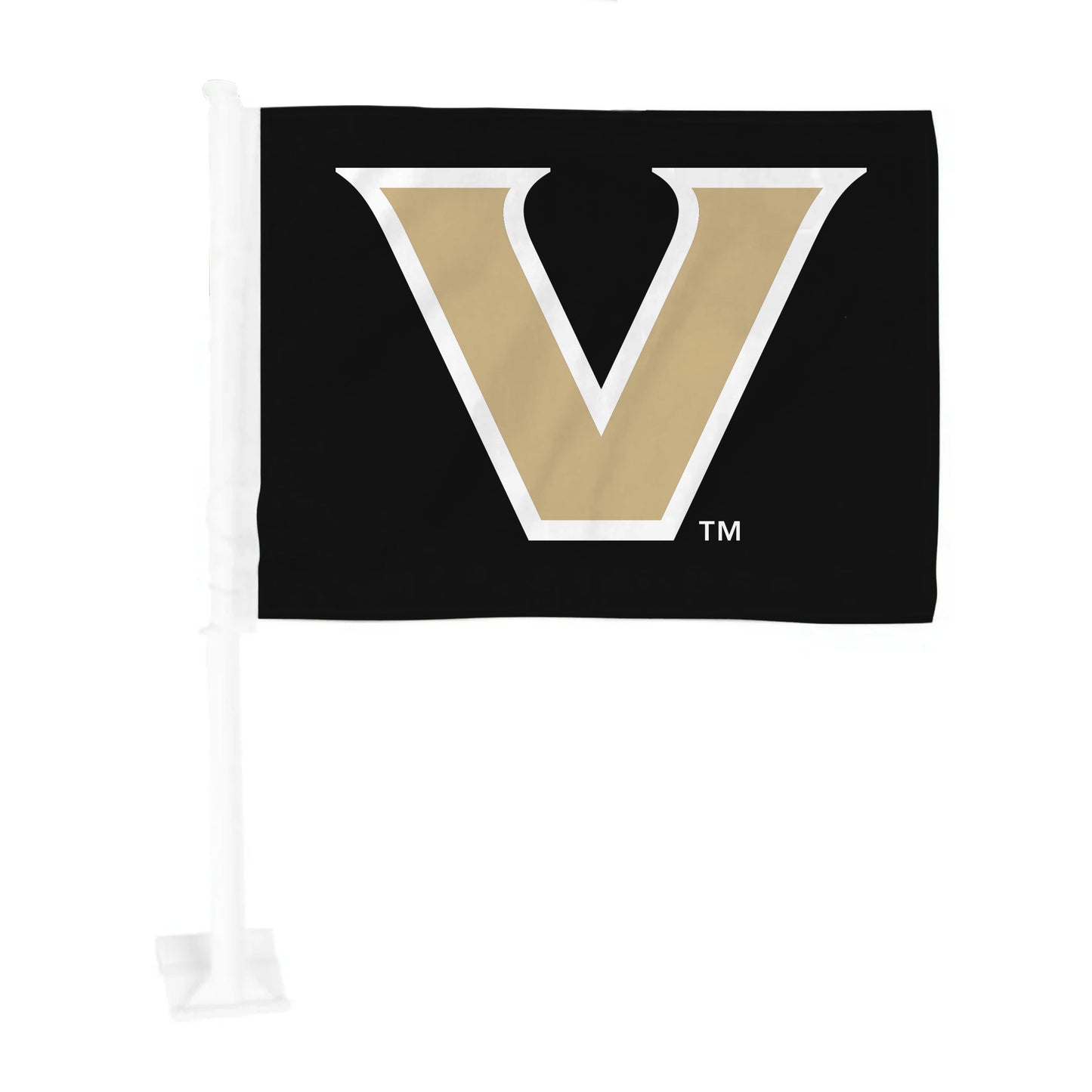 Vanderbilt Car Flag 11x14