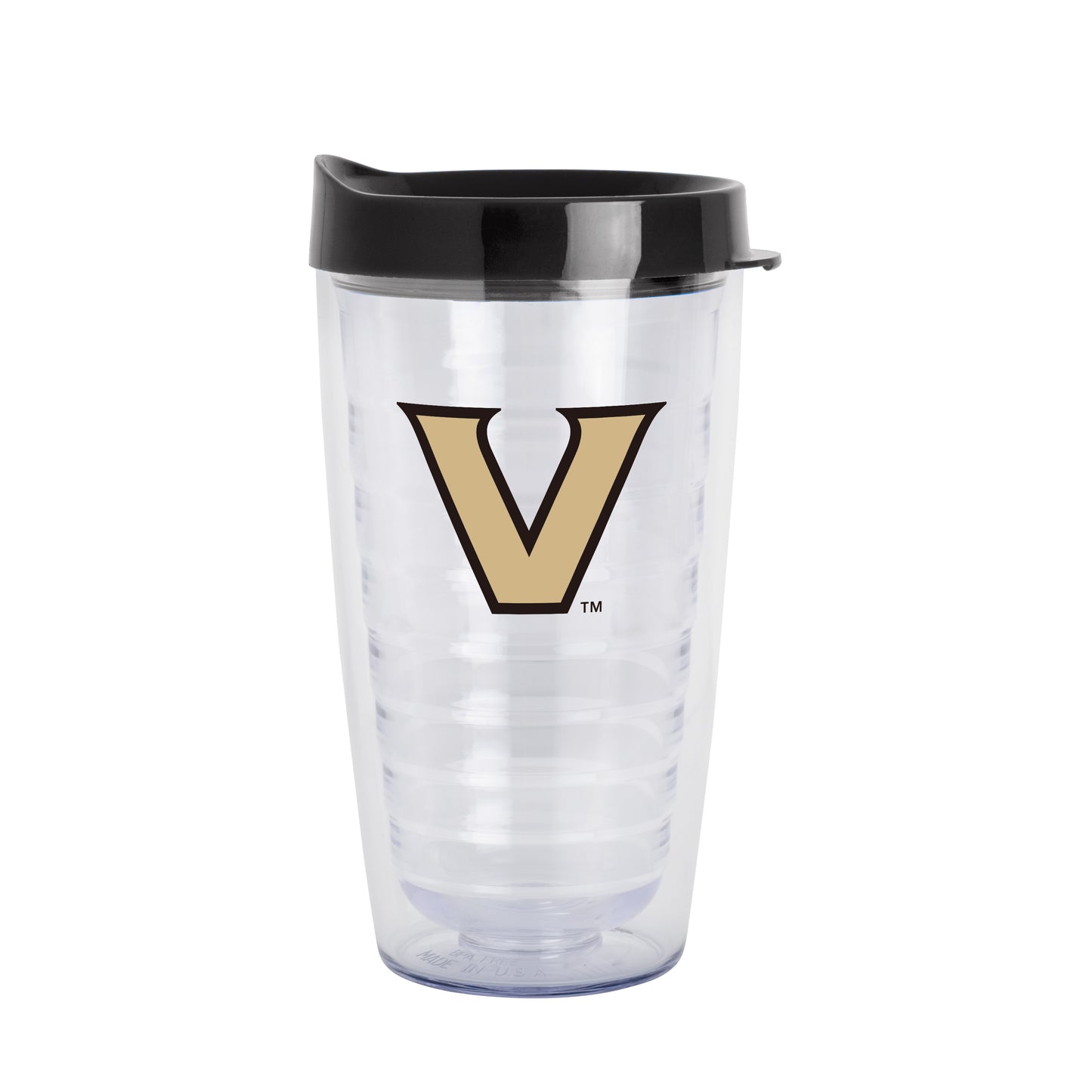 Vanderbilt 16oz Flipside Dbl Wall Clear Tumbler