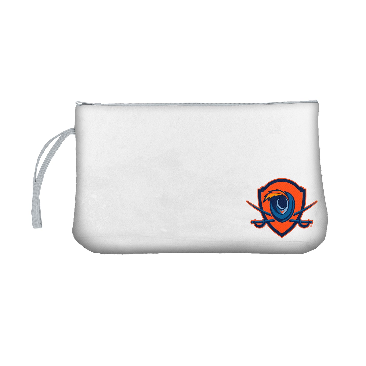 Virginia Clear Gray Wristlet