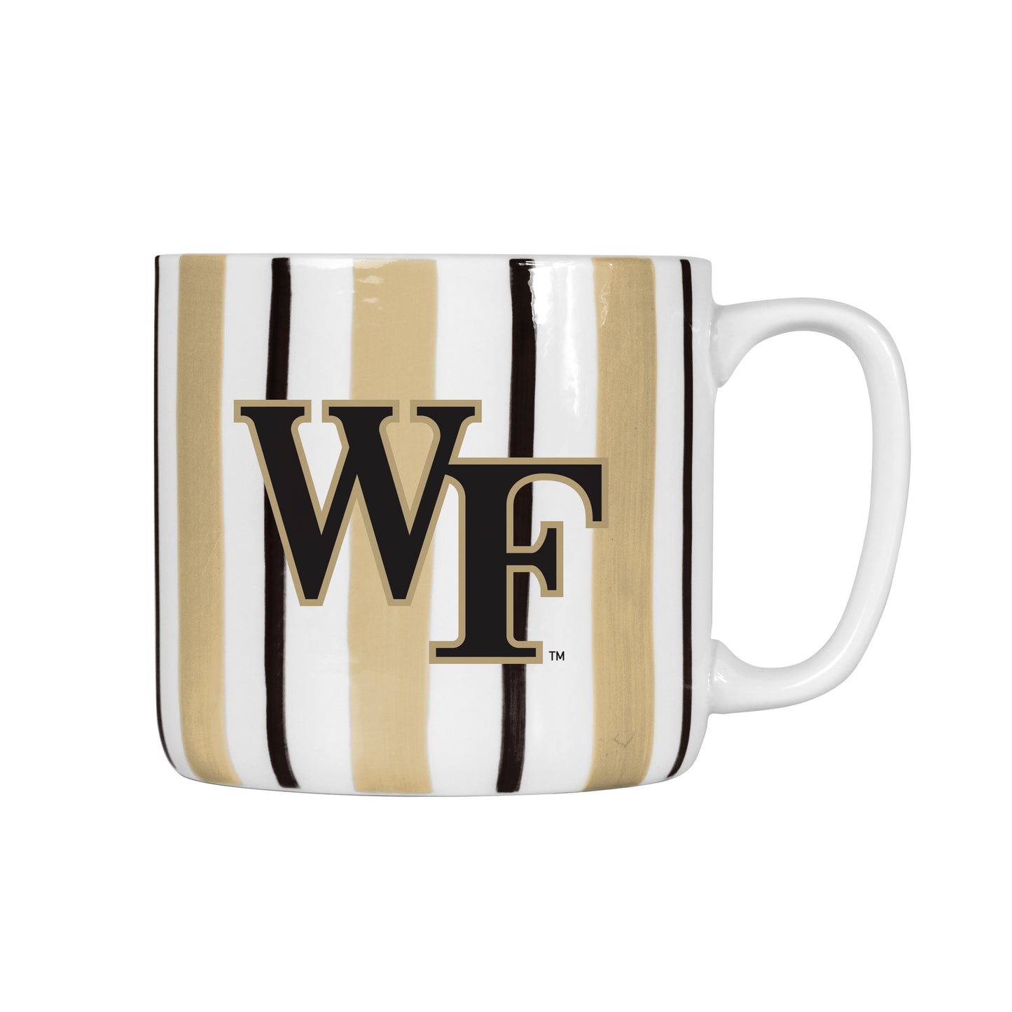 Wake Forest 16oz Brushstroke Stripe Mug