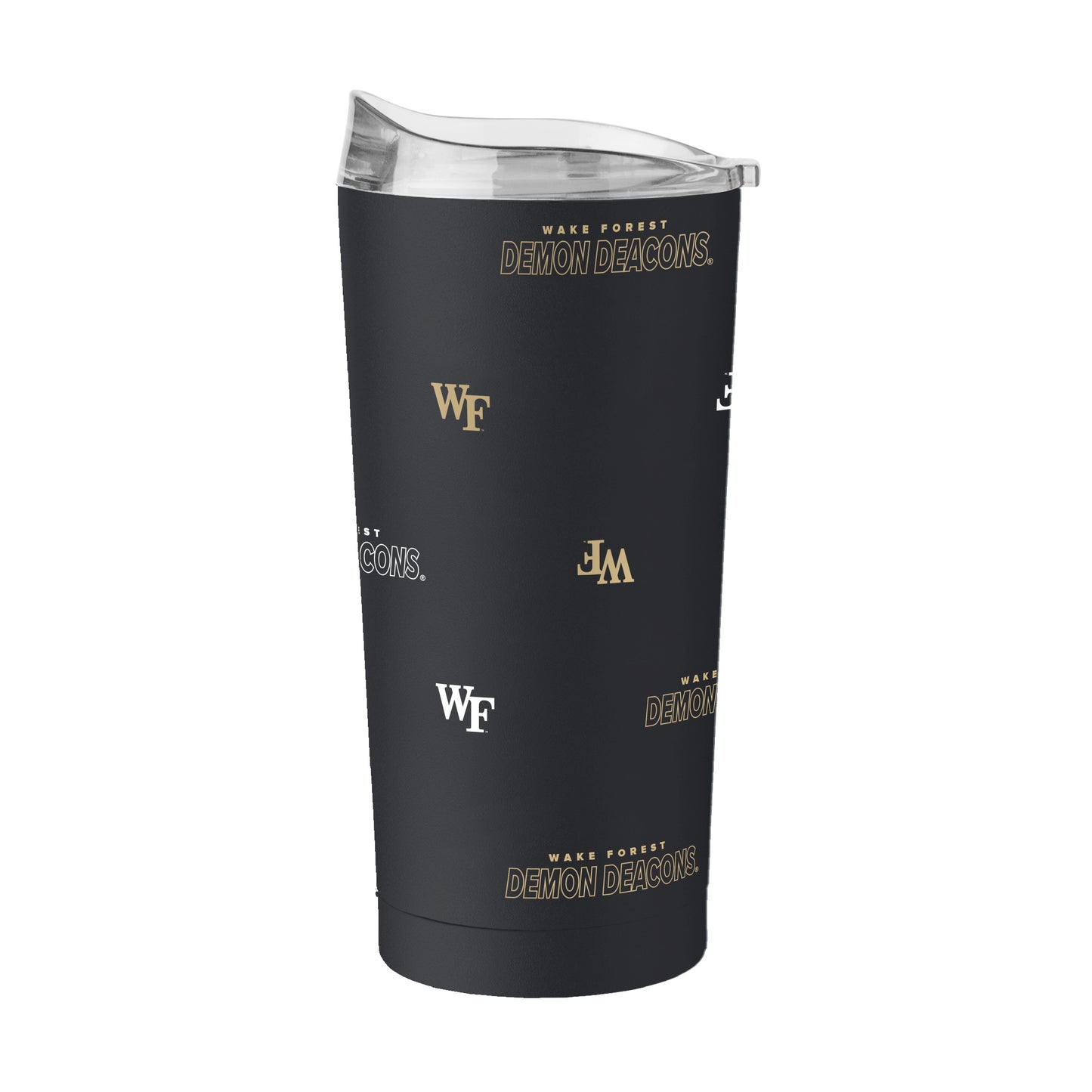 Wake Forest 20oz Step And Repeat Powder Coat Tumbler