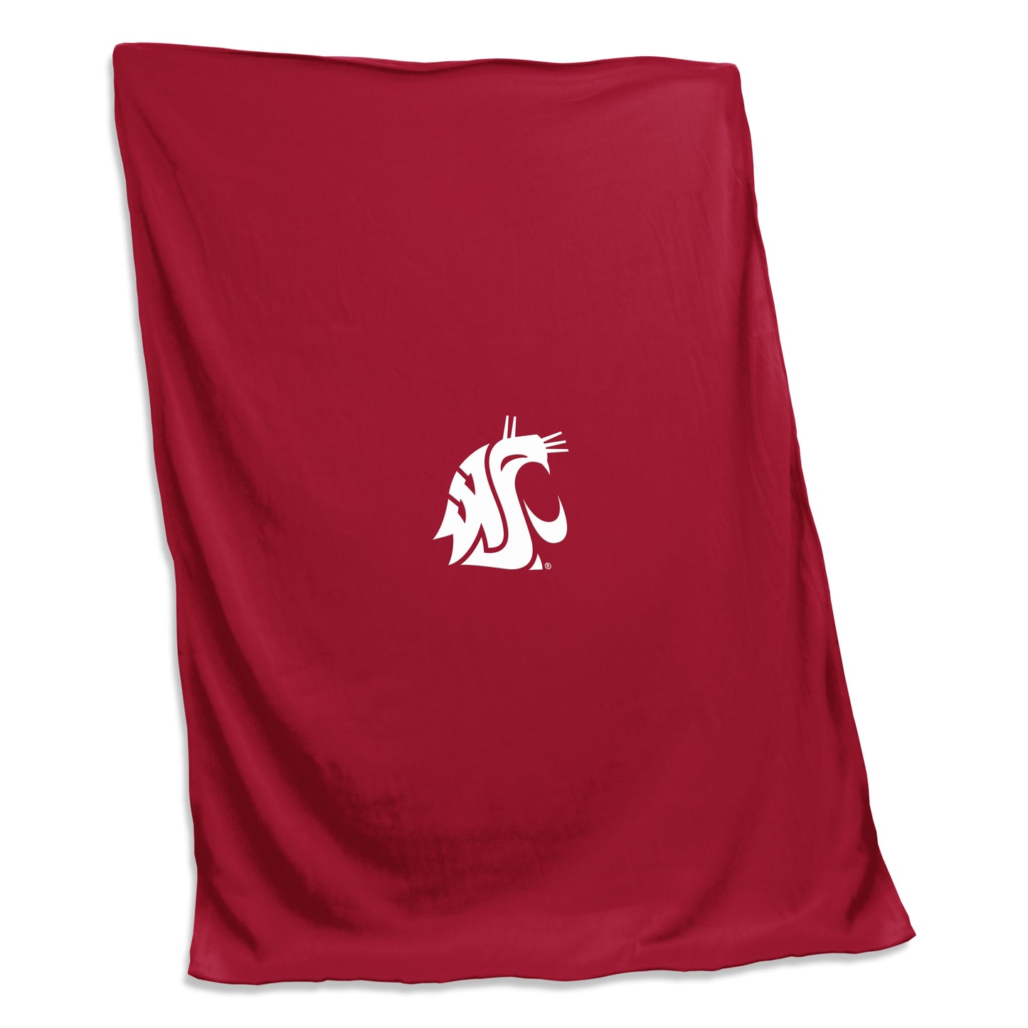 Washington State Cardinal Screened Sweatshirt Blanket