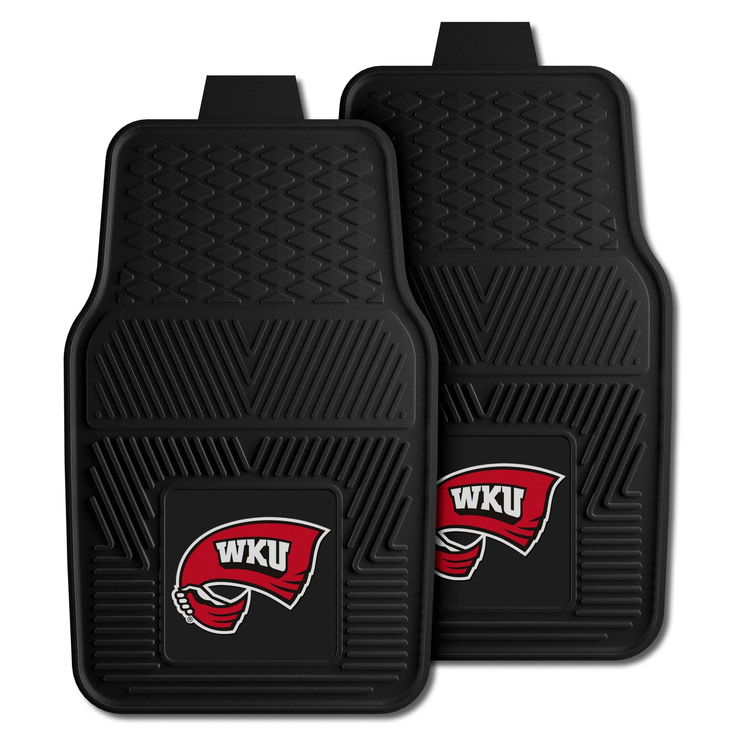 Western Kentucky University 2-pc Vinyl Car Mat Set