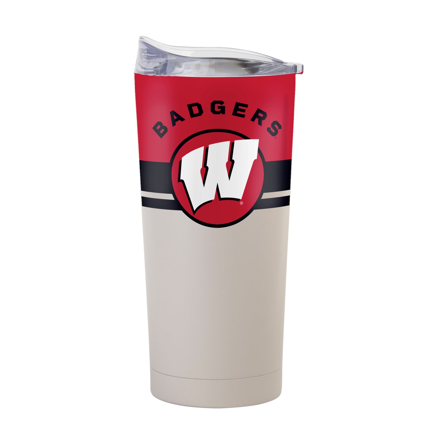 Wisconsin 20oz Horizon Powder Coat Tumbler