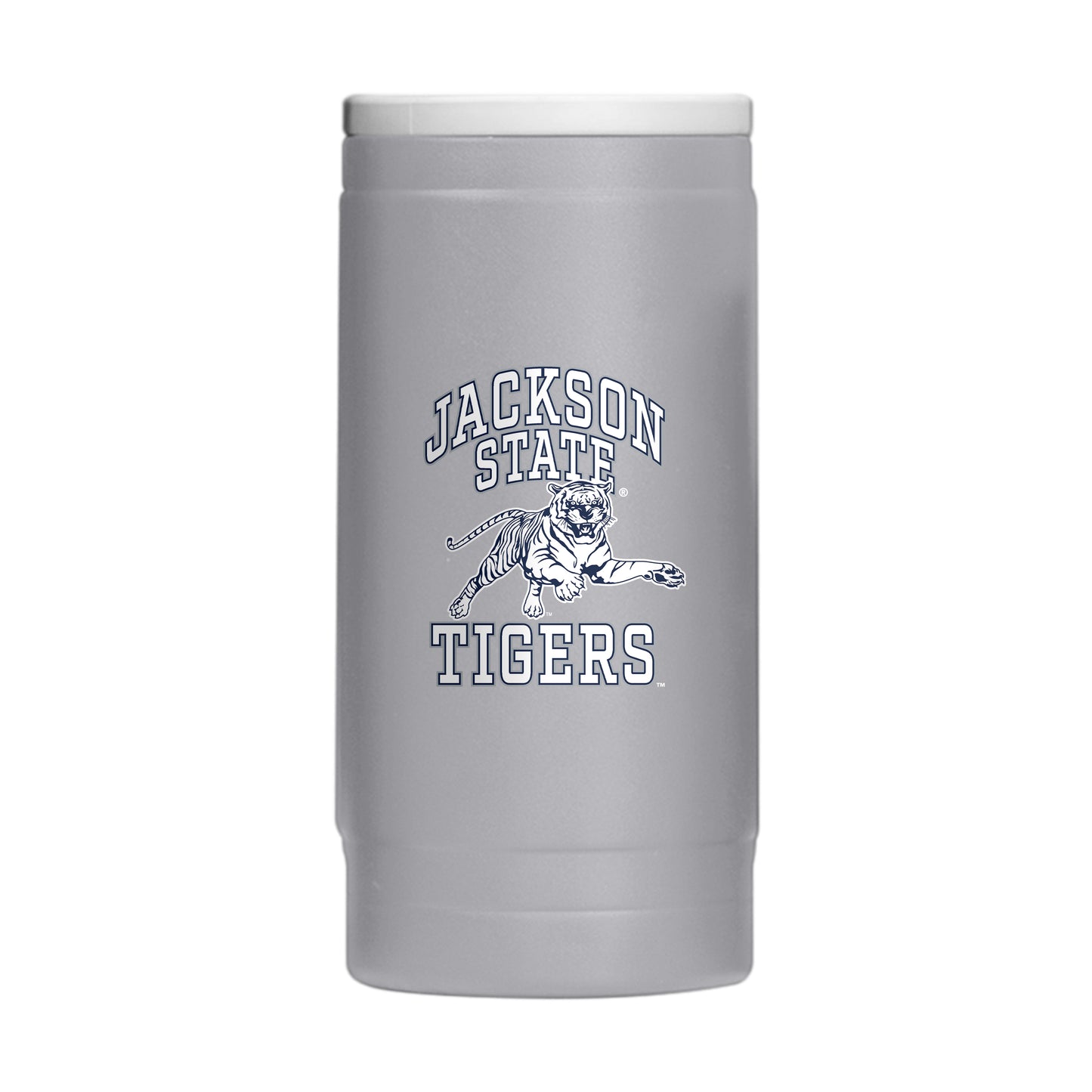 Jackson State 12oz Athletic Powdercoat SlimCan Coolie