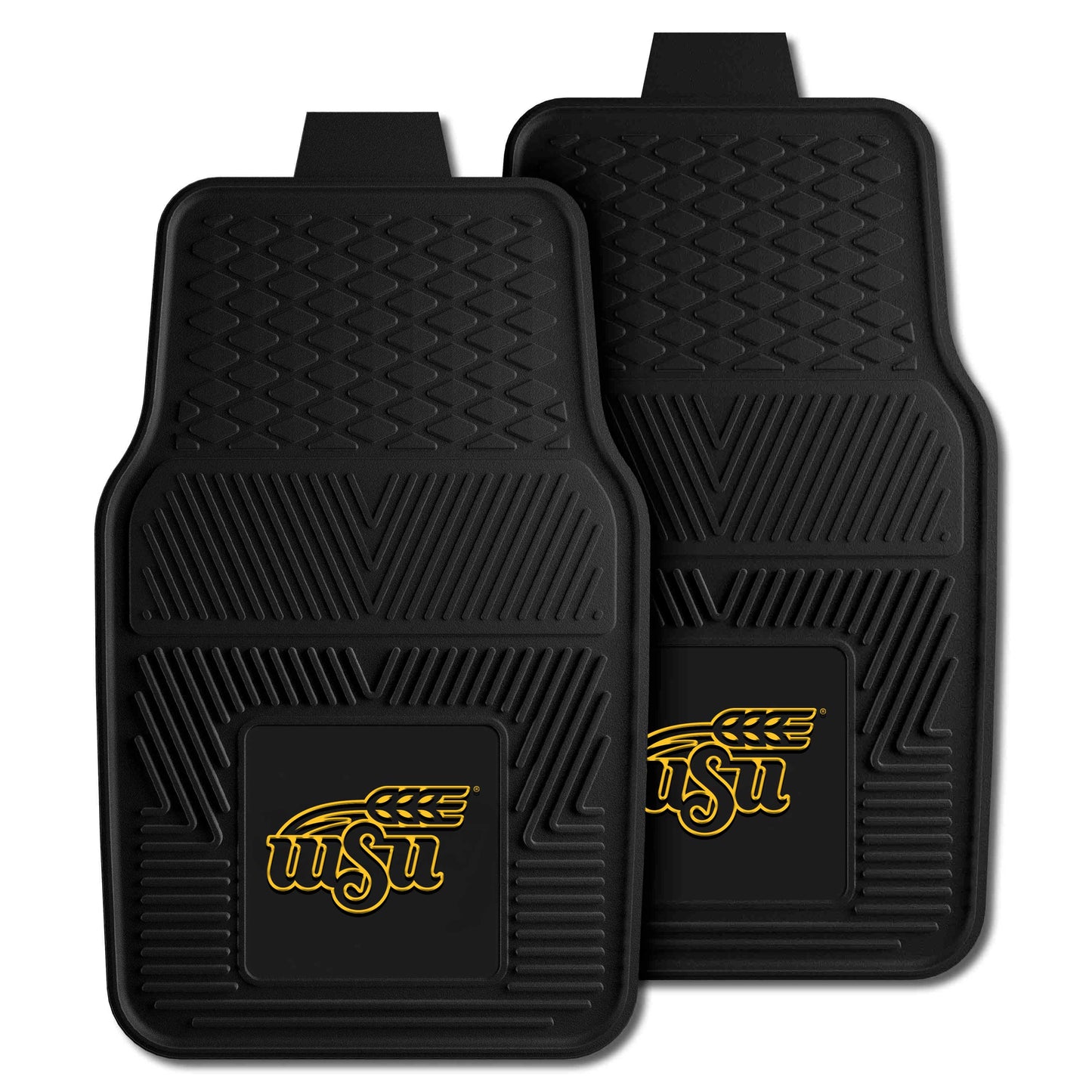 Wichita State University 2-pc Vinyl Car Mat Set