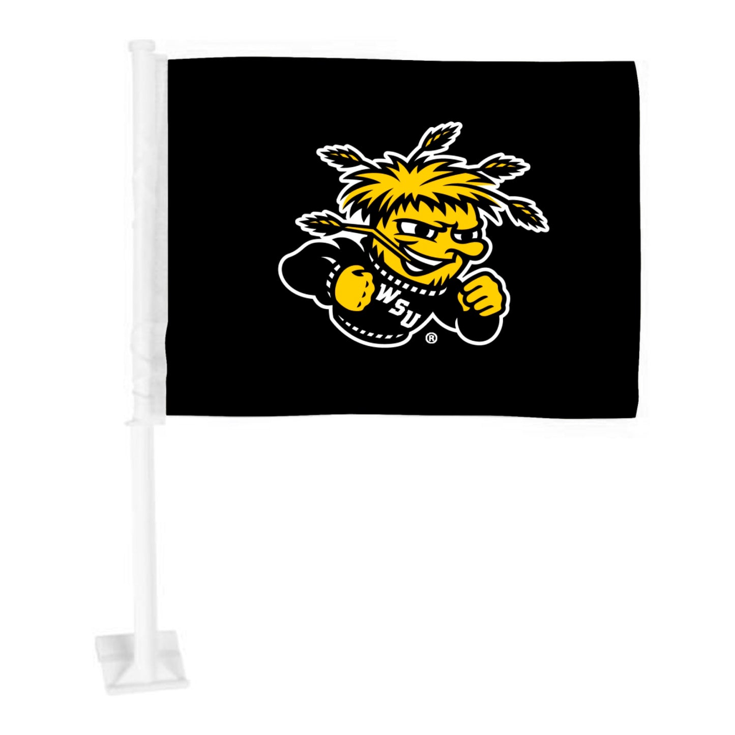 Wichita State University Car Flag