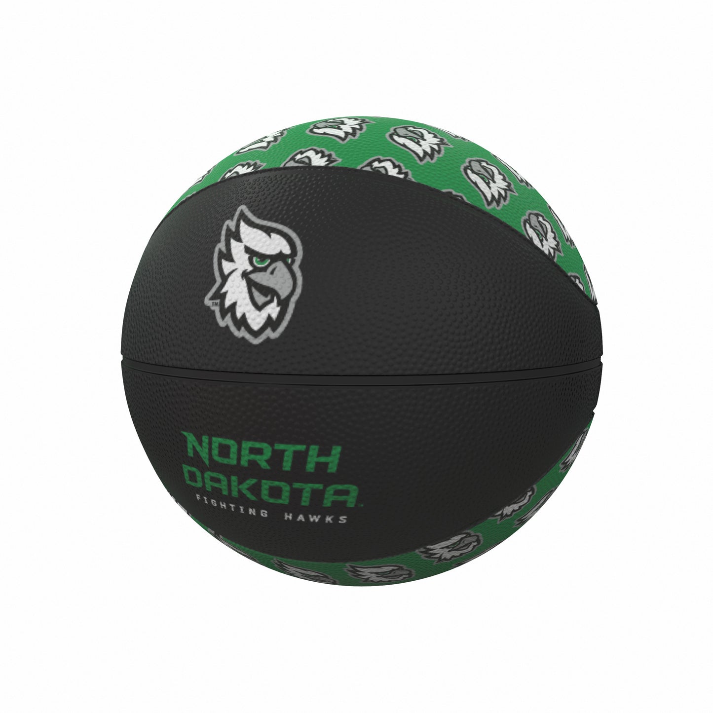 North Dakota Mini-Size Rubber Basketball
