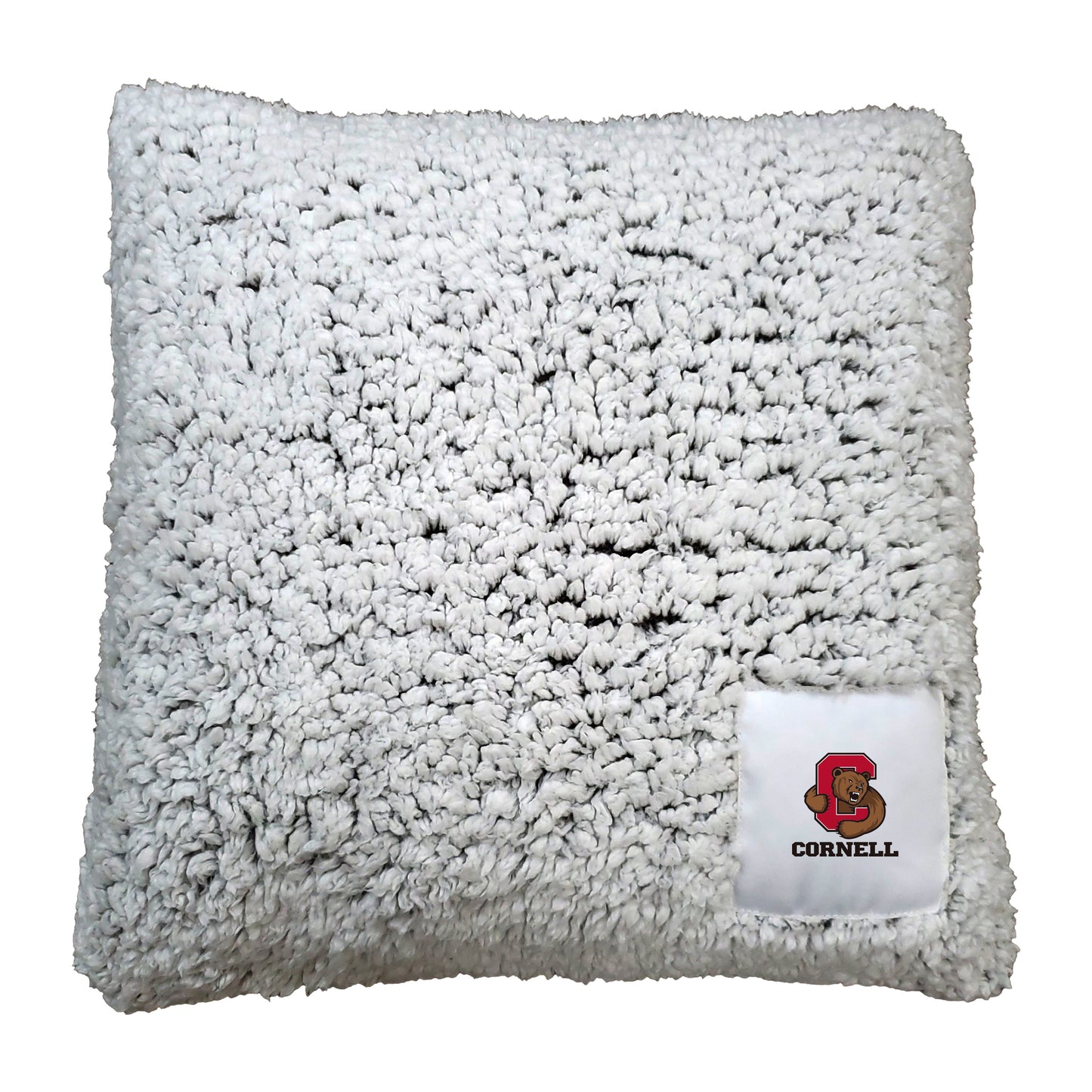 Cornell Campus Colors Frosty Throw Pillow