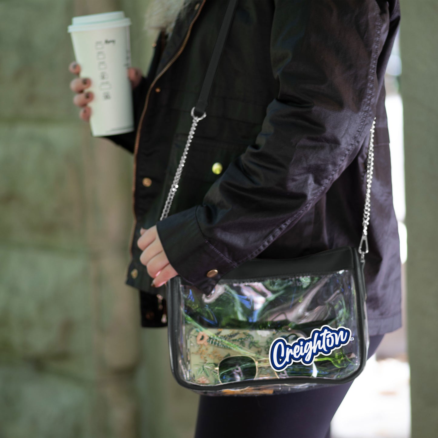 Creighton Hype Clear Bag