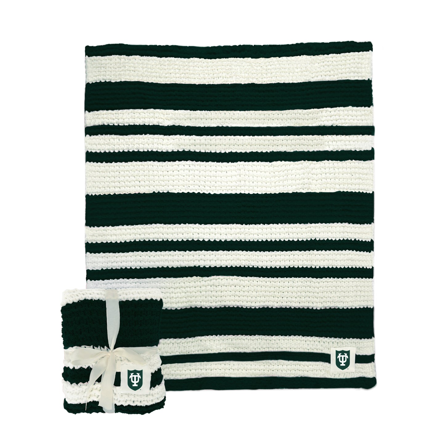Tulane Cable Knit Throw 50x60