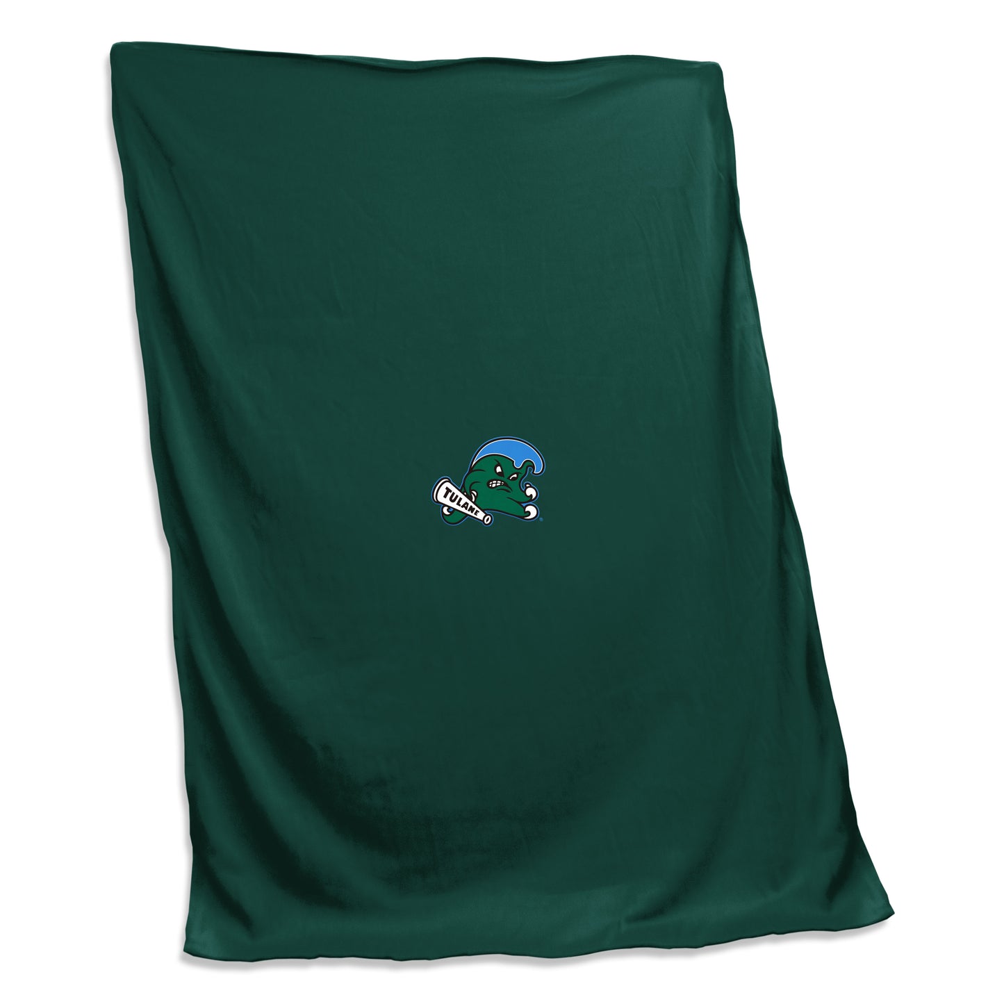 Tulane Screened Sweatshirt Blanket
