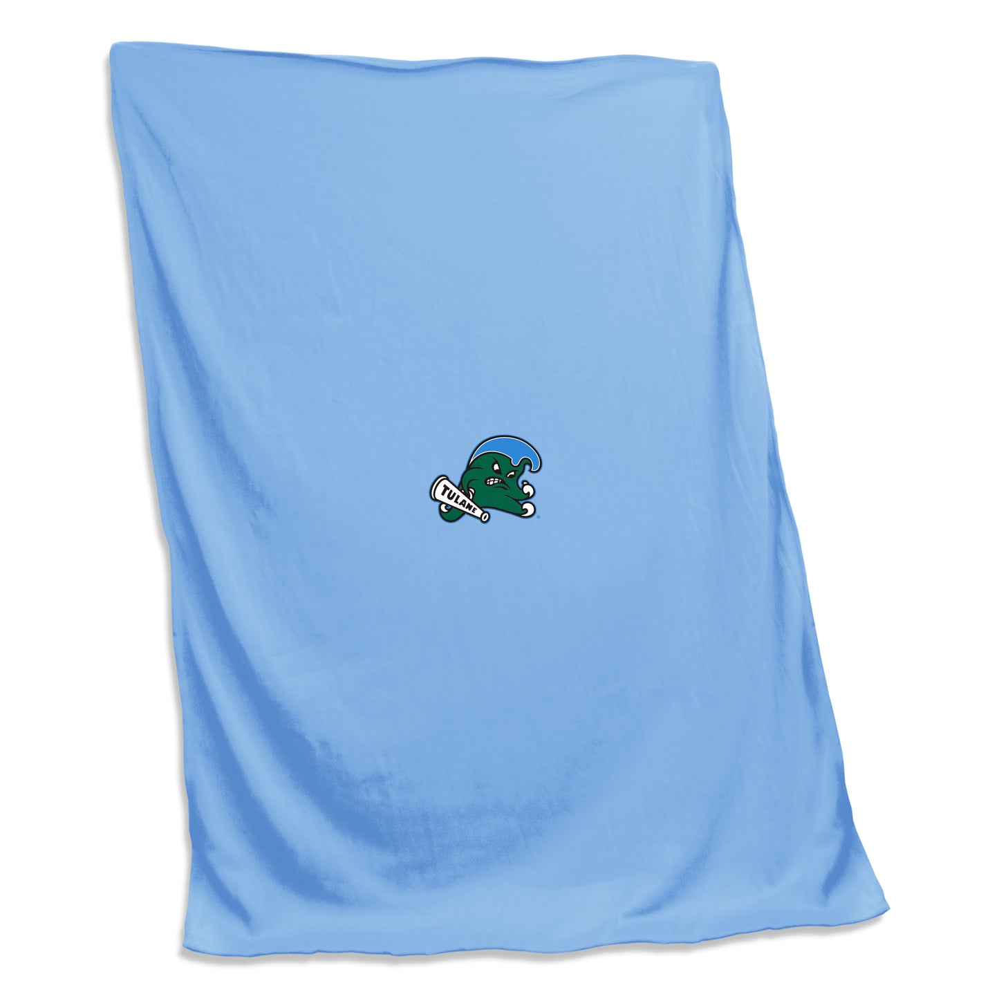 Tulane Screened Sweatshirt Blanket