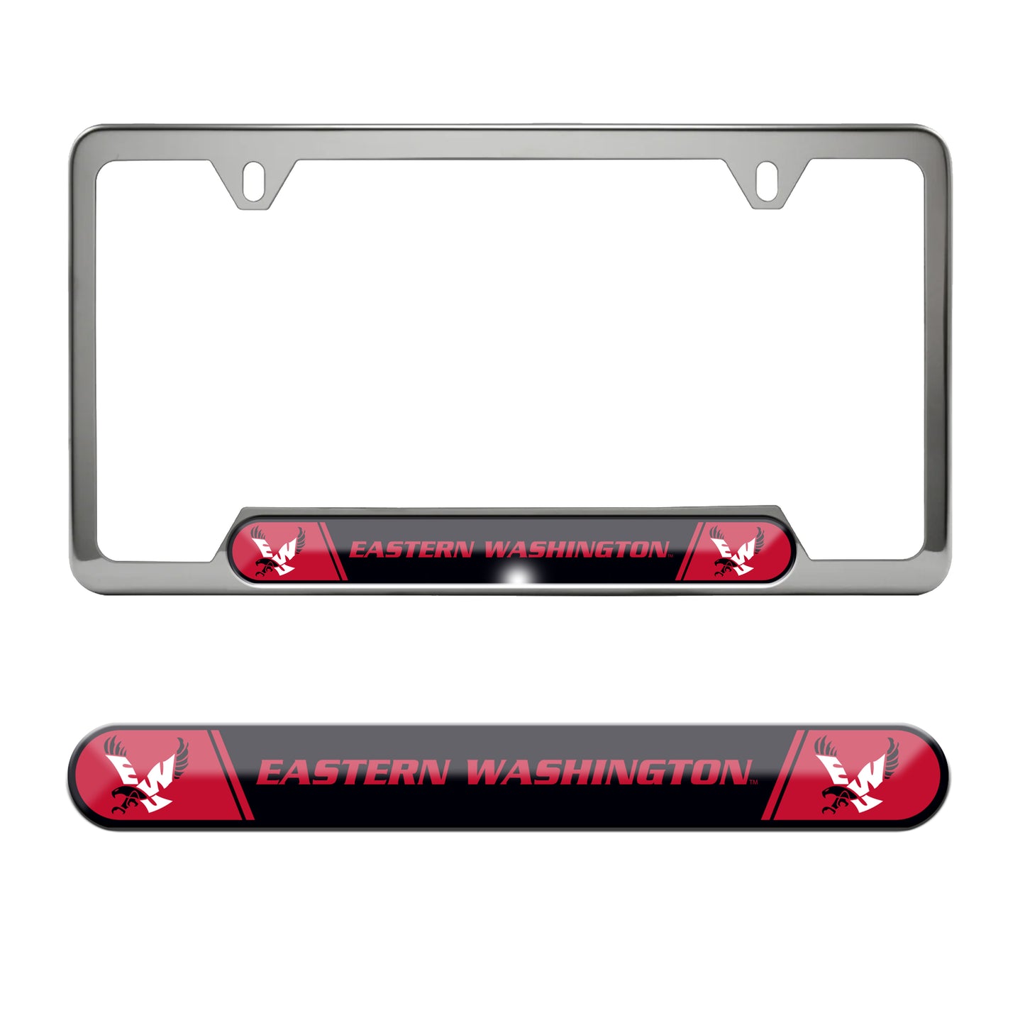 Eastern Washington Embossed License Plate Frame