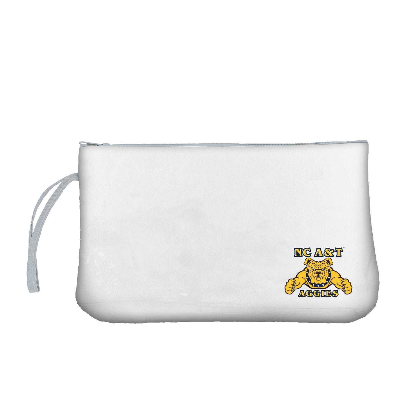 North Carolina A&T Clear Wristlet