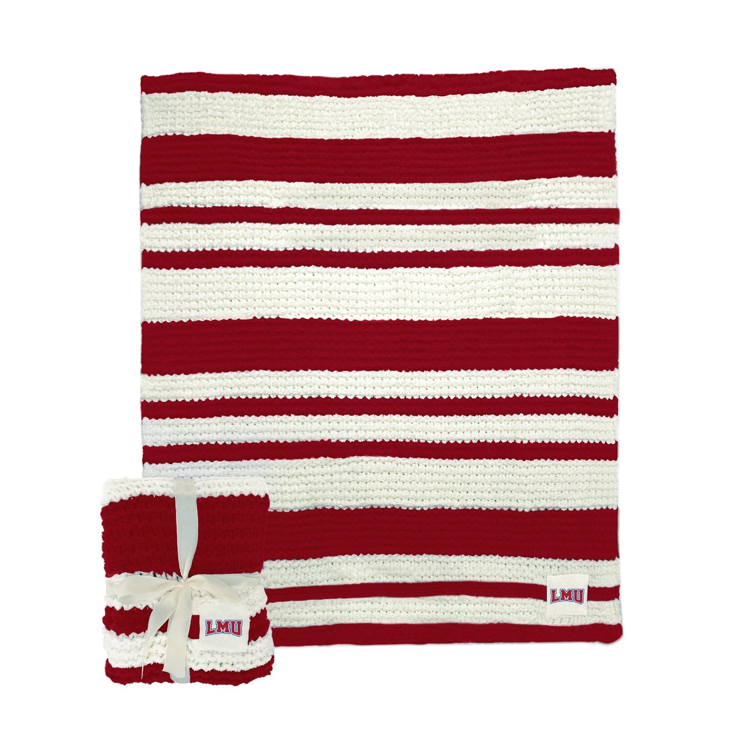 LMU Cable Knit Throw 50x60
