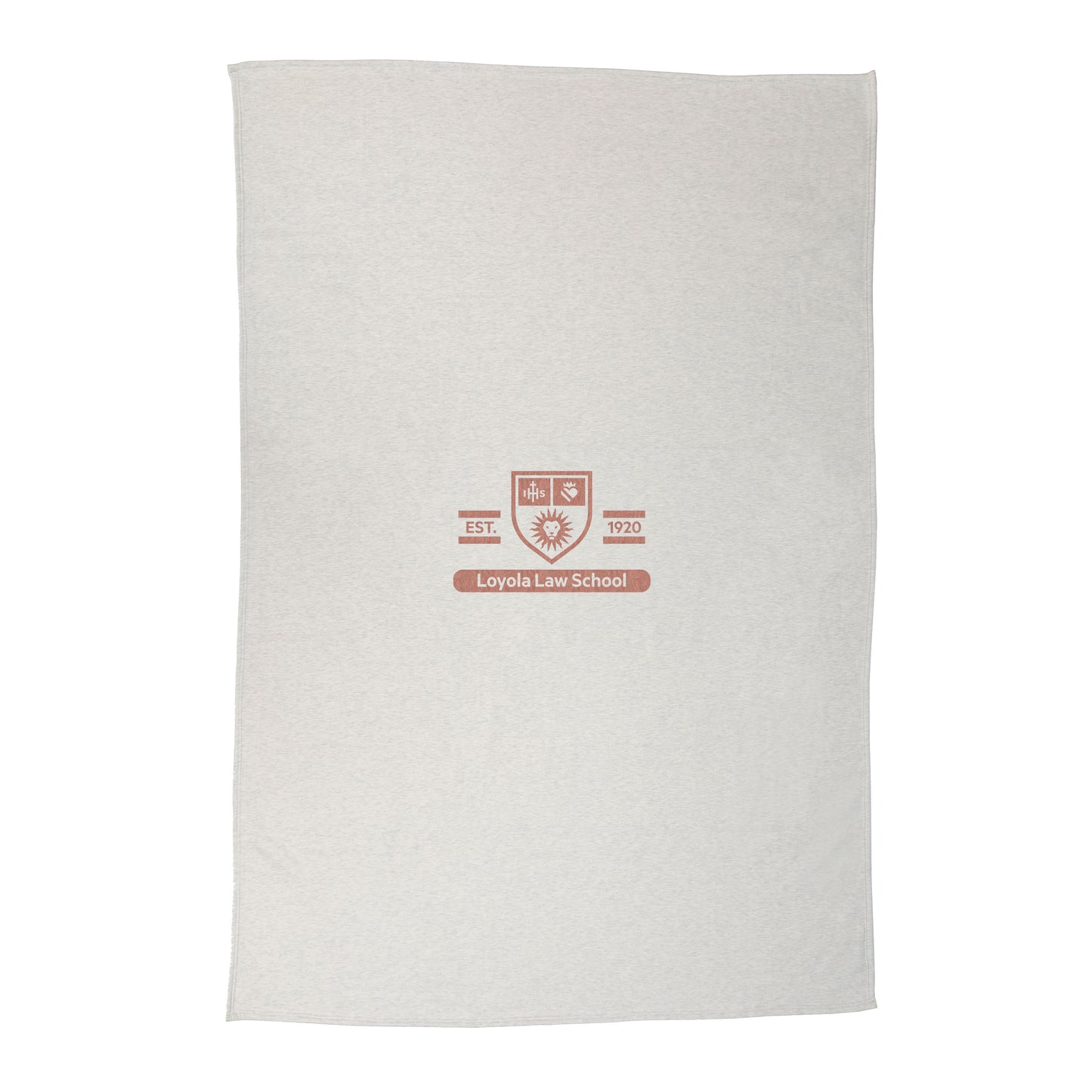 LMU Law School Sublimated Sweatshirt Blanket