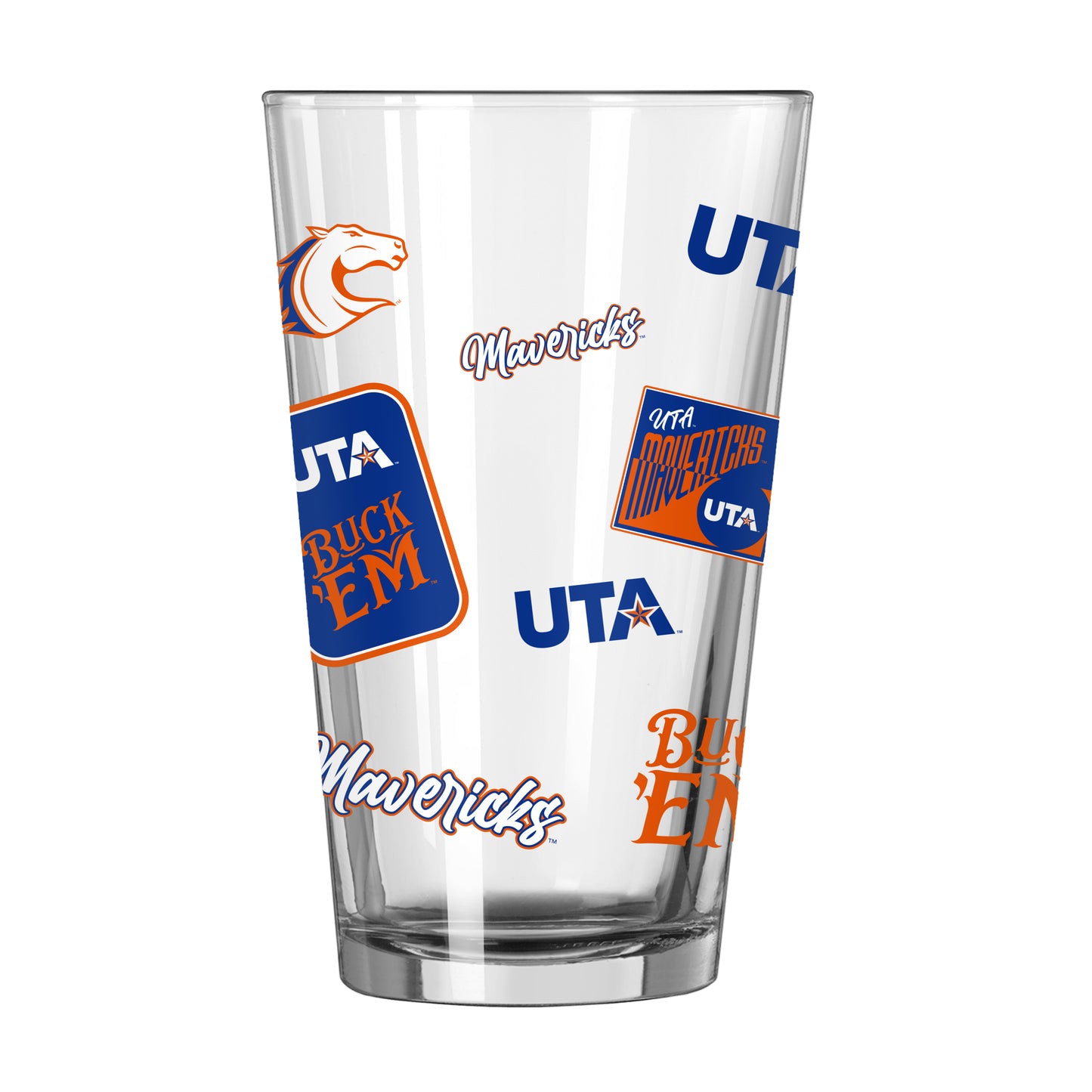 Texas Arlington 16oz Dreamweave Pint Glass