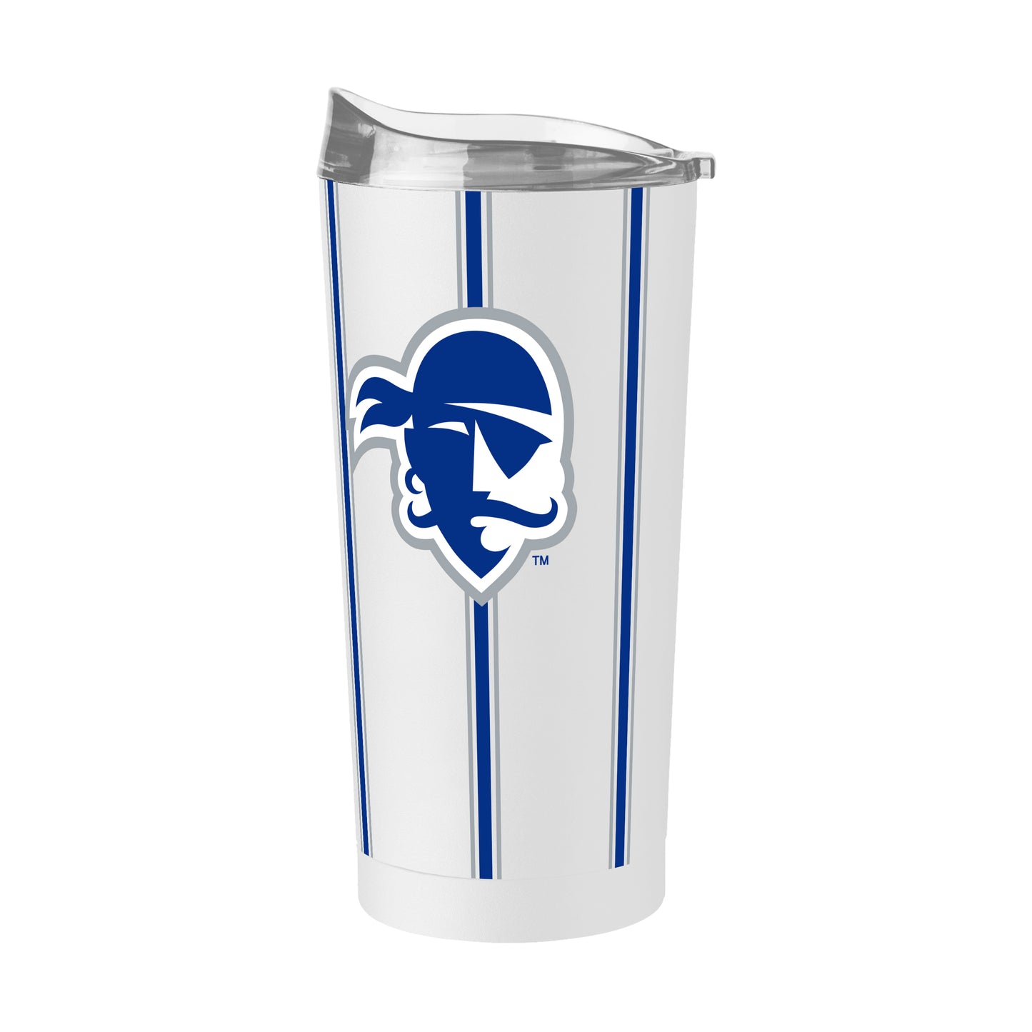 Seton Hall 20oz Thin Stripe Powder Coat Tumbler