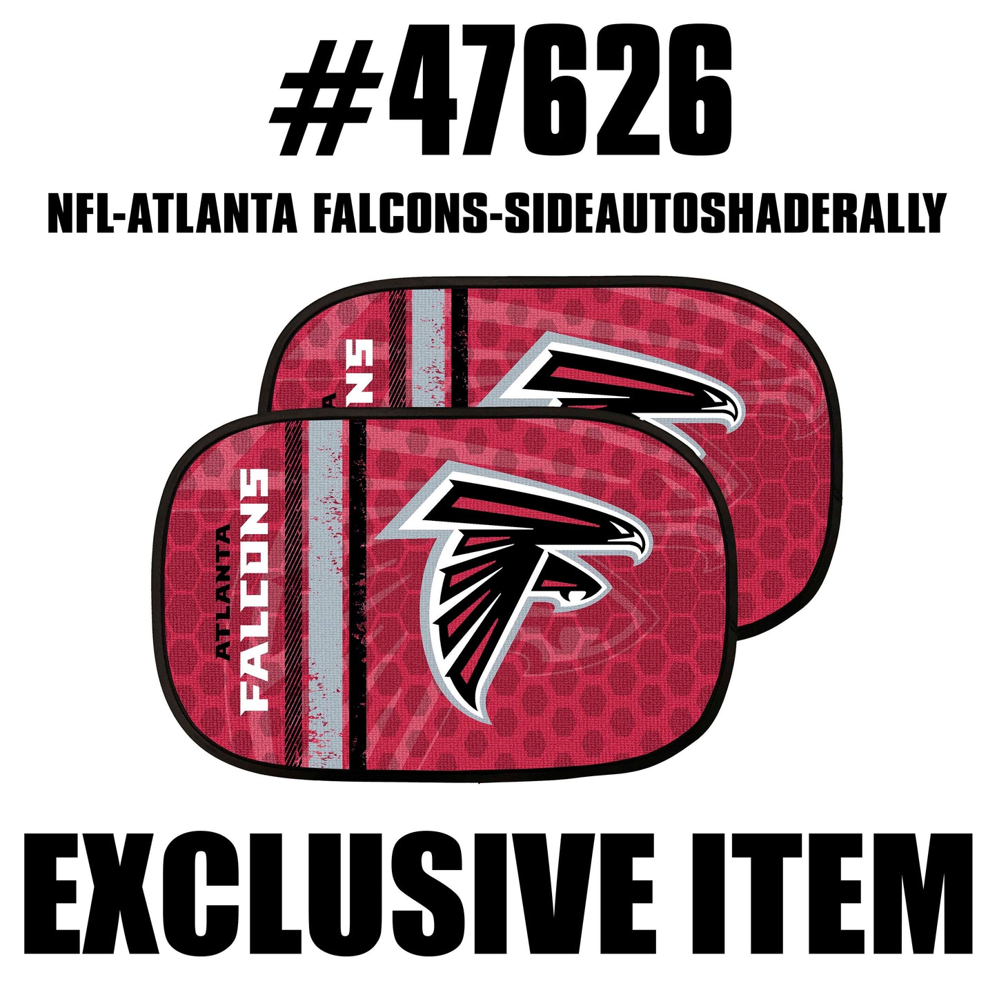 NFL - Atlanta Falcons Side Auto Shade