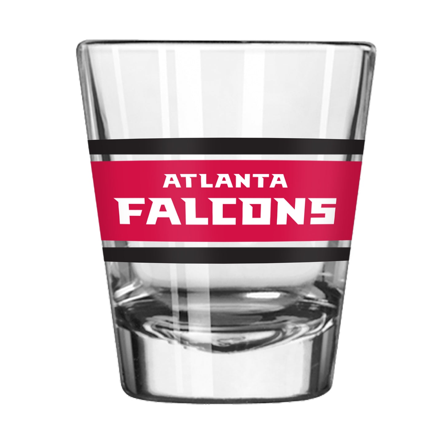 Atlanta Falcons 2oz Stripe Shot Glass