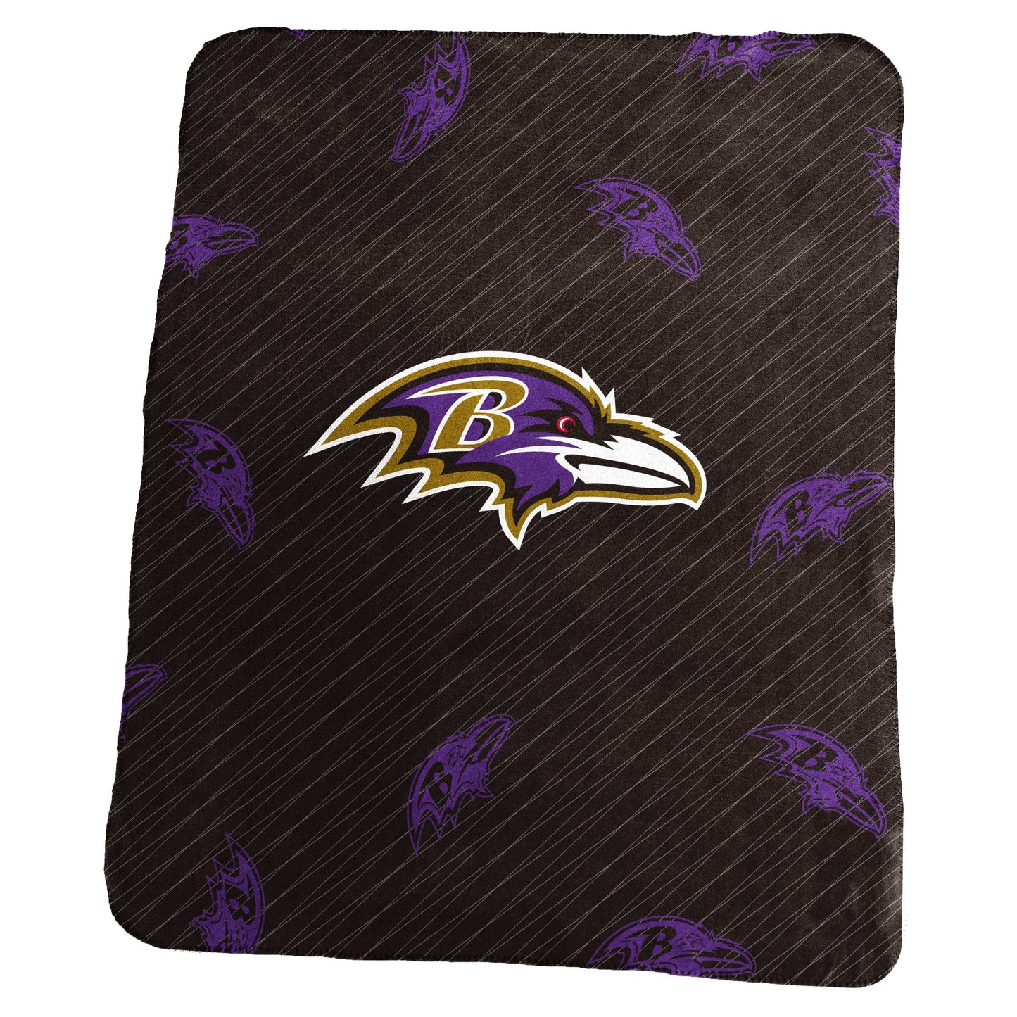 Baltimore Ravens Repeating Classic Fleece Throw