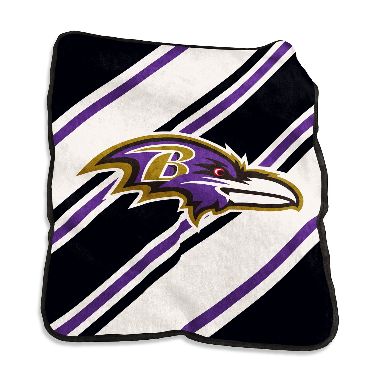 Baltimore Ravens Raschel Stripe Throw