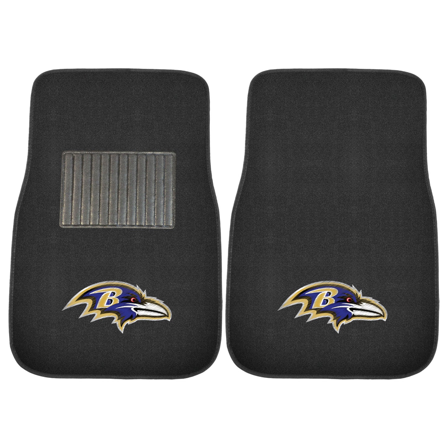 NFL - Baltimore Ravens 2-pc Embroidered Car Mat Set