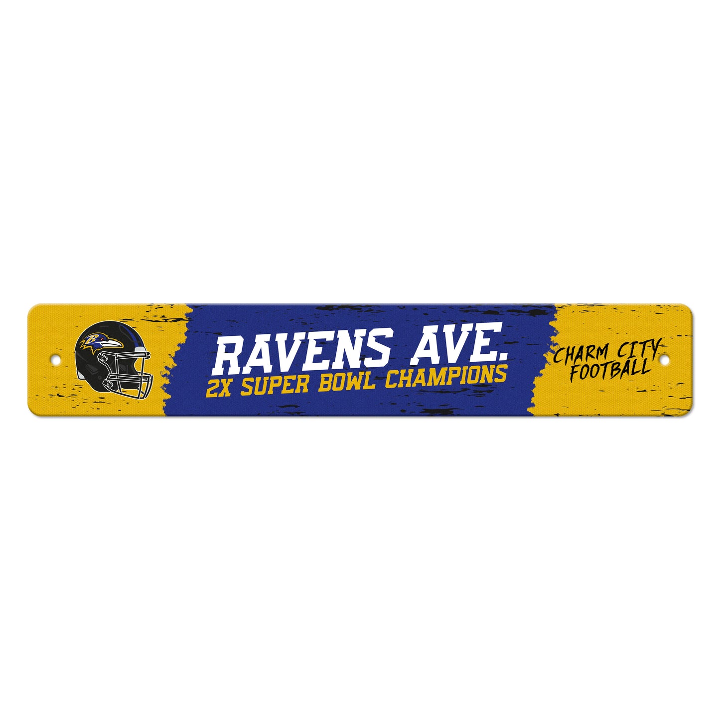 NFL - Baltimore Ravens Sign Street Flat