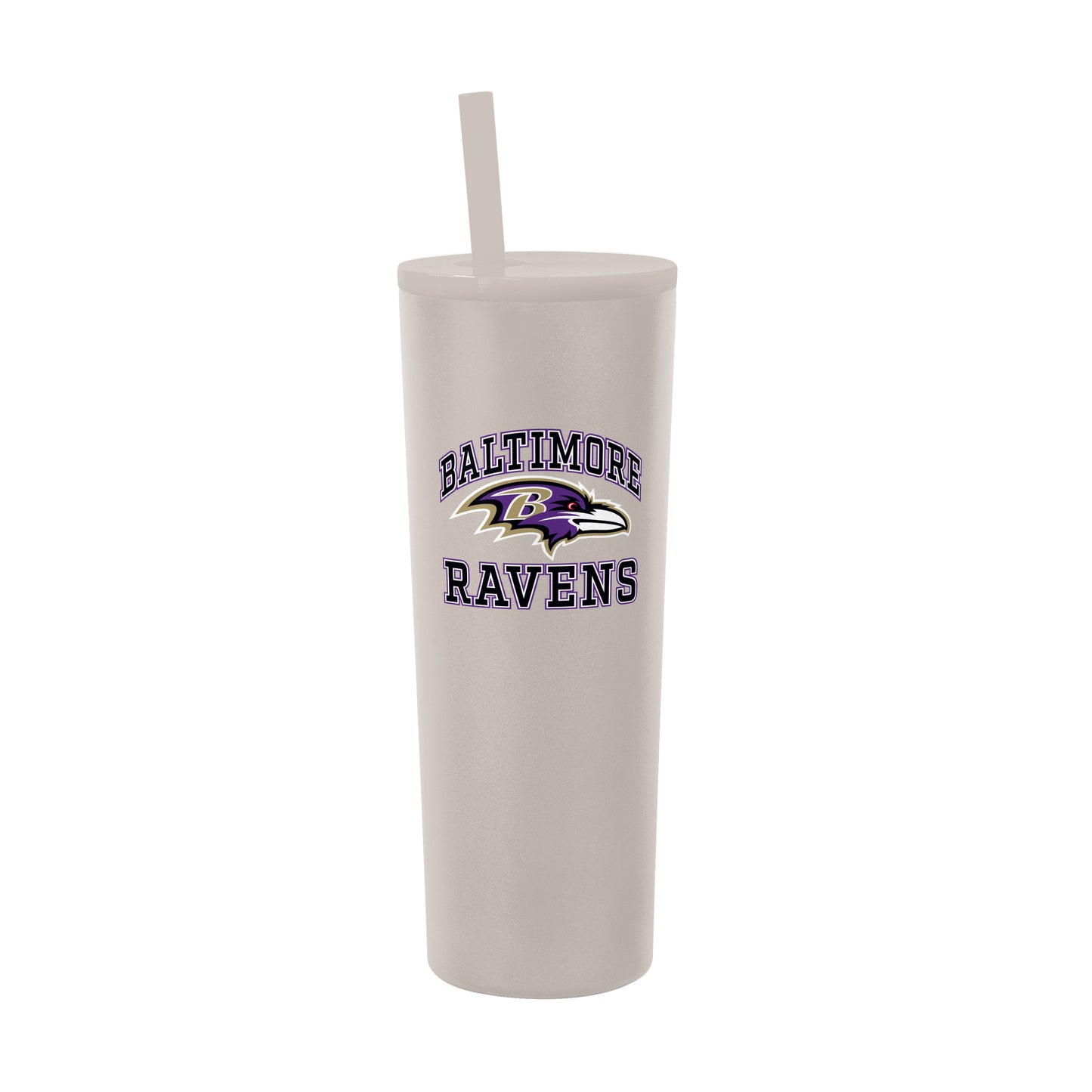 Baltimore Ravens 30oz Athletic SS Straw Tumbler