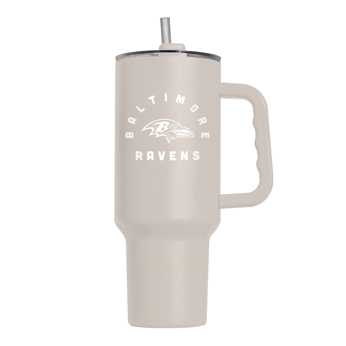 Baltimore Ravens 40oz Archway Sand Powder Coat Tumbler