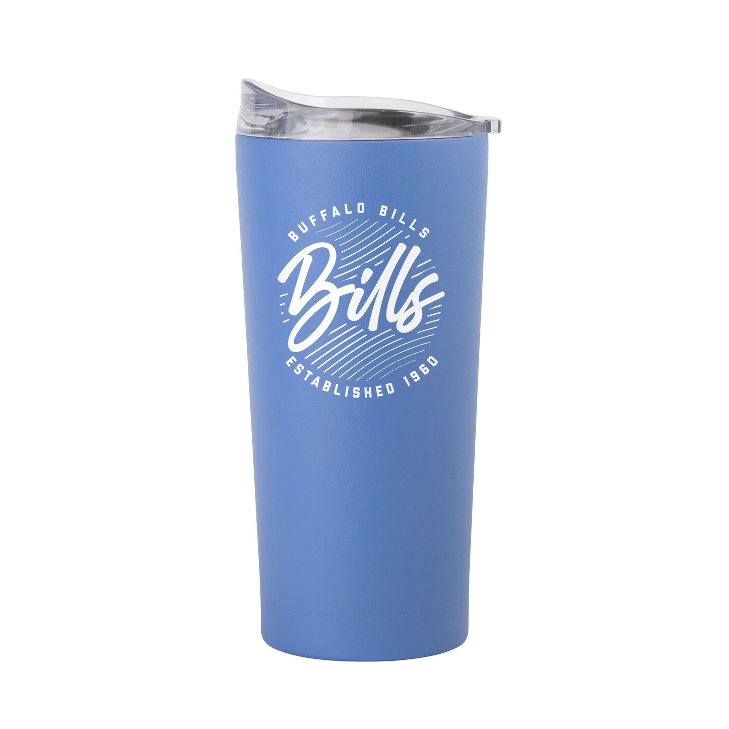 Buffalo Bills 20oz Retro Script Arctic Powder Coat Tumbler