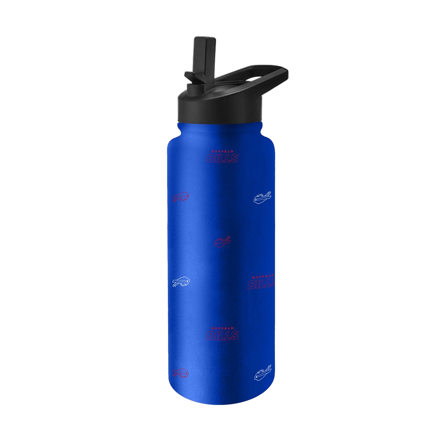 Buffalo Bills 34oz Step And Repeat Quencher Bottle
