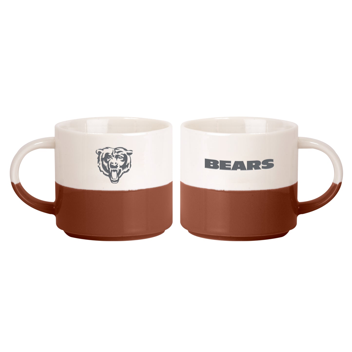 Chicago Bears 15oz Walmart Holiday Stackable Mug Set