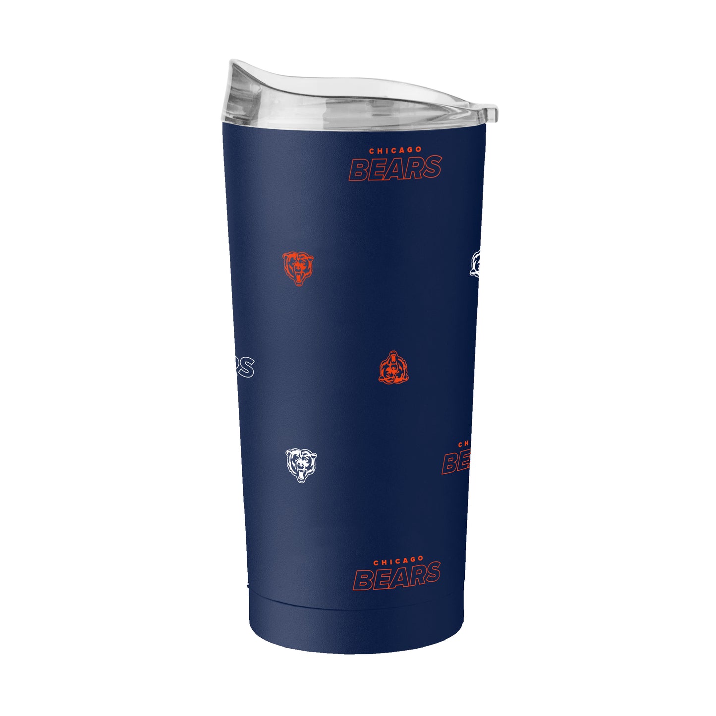 Chicago Bears 20oz Step And Repeat Powder Coat Tumbler