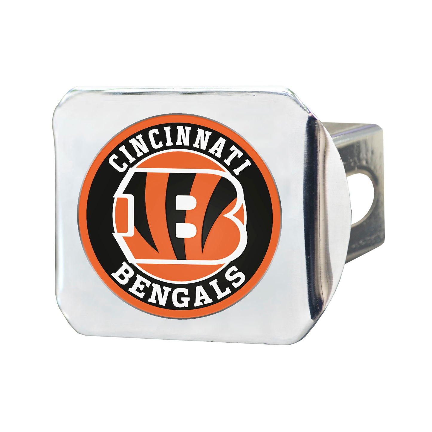 TRINITY NFL - Cincinnati Bengals Color on Chrome Hitch Cover