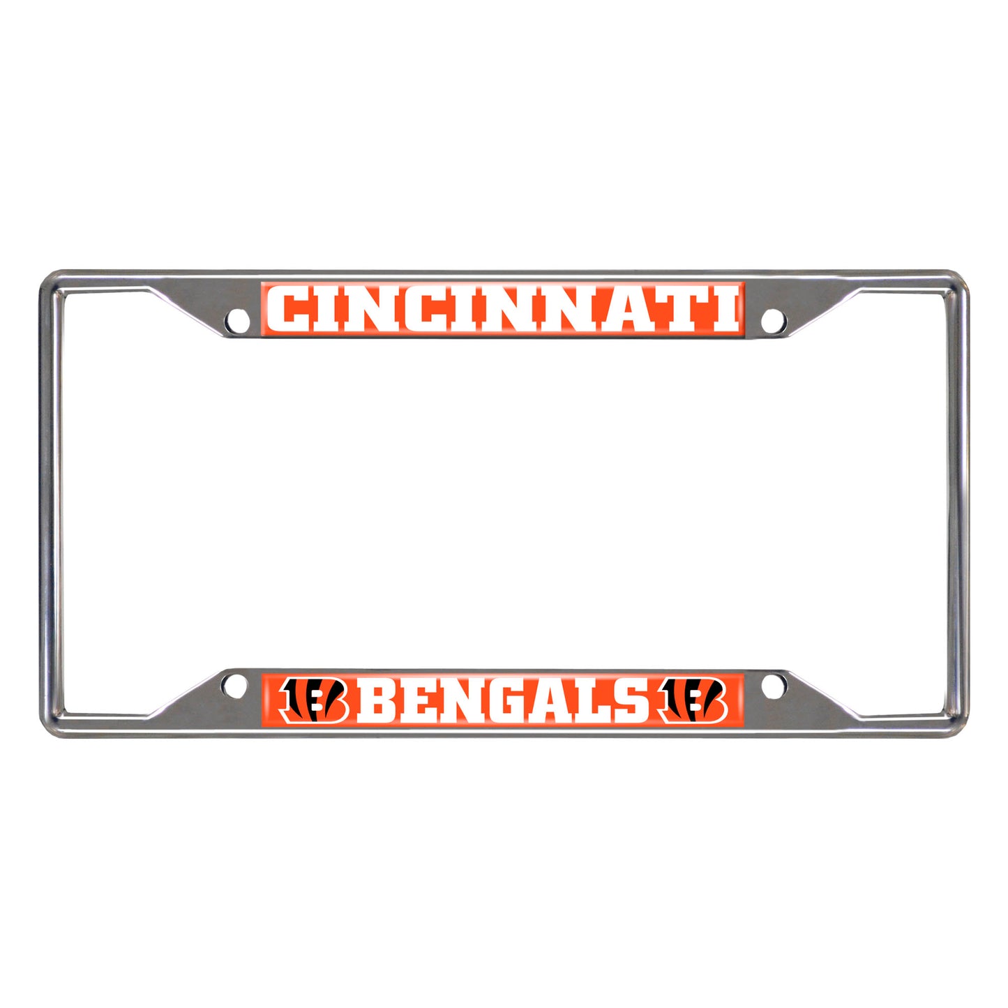 NFL - Cincinnati Bengals Chrome License Plate Frame