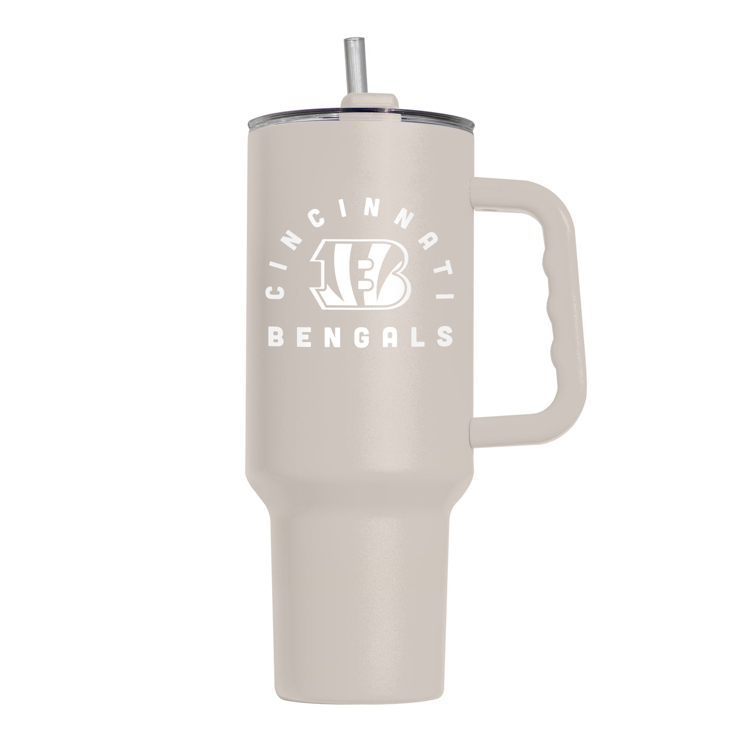 Cincinnati Bengals 40oz Archway Sand Powder Coat Tumbler