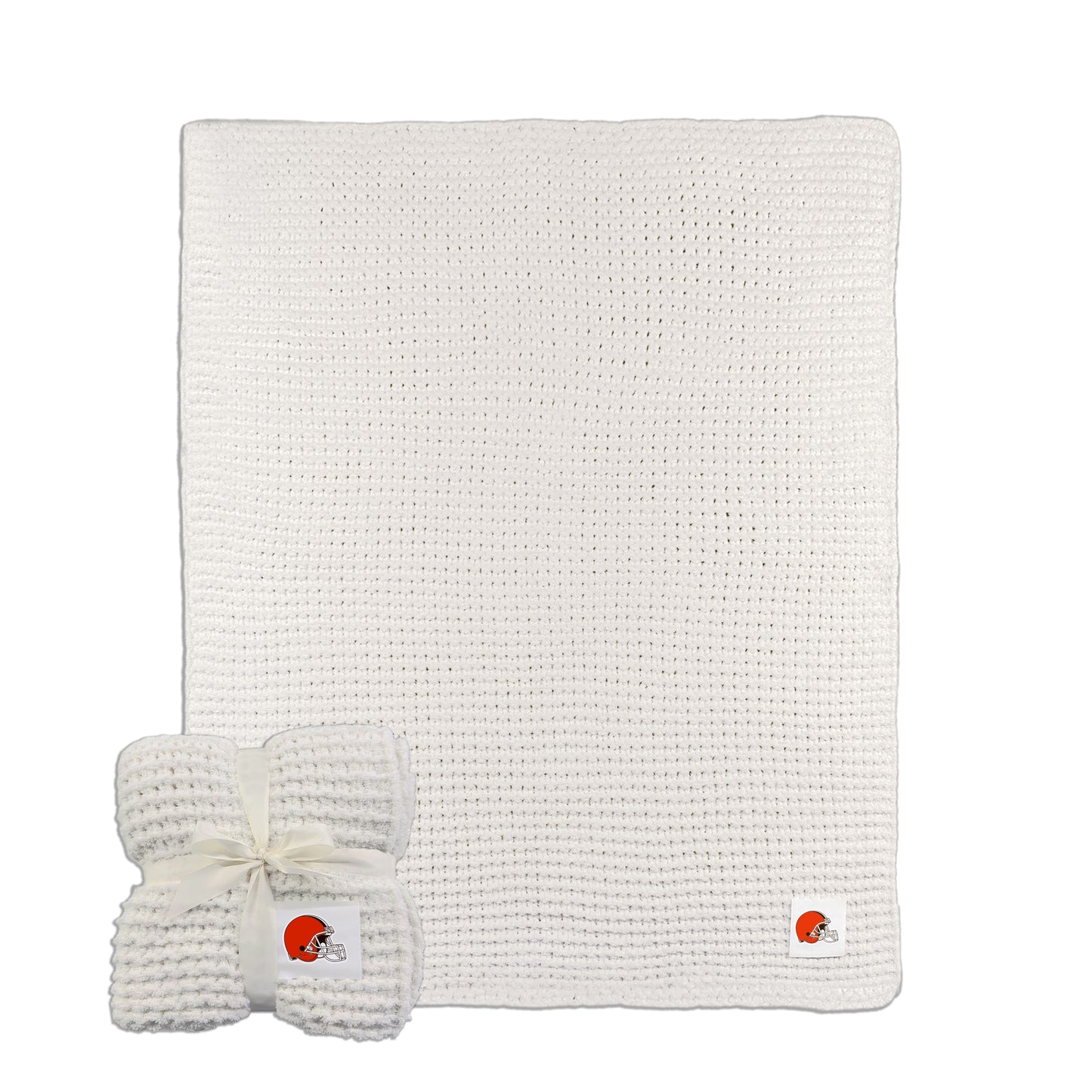 Cleveland Browns Cable Knit Throw 50x60