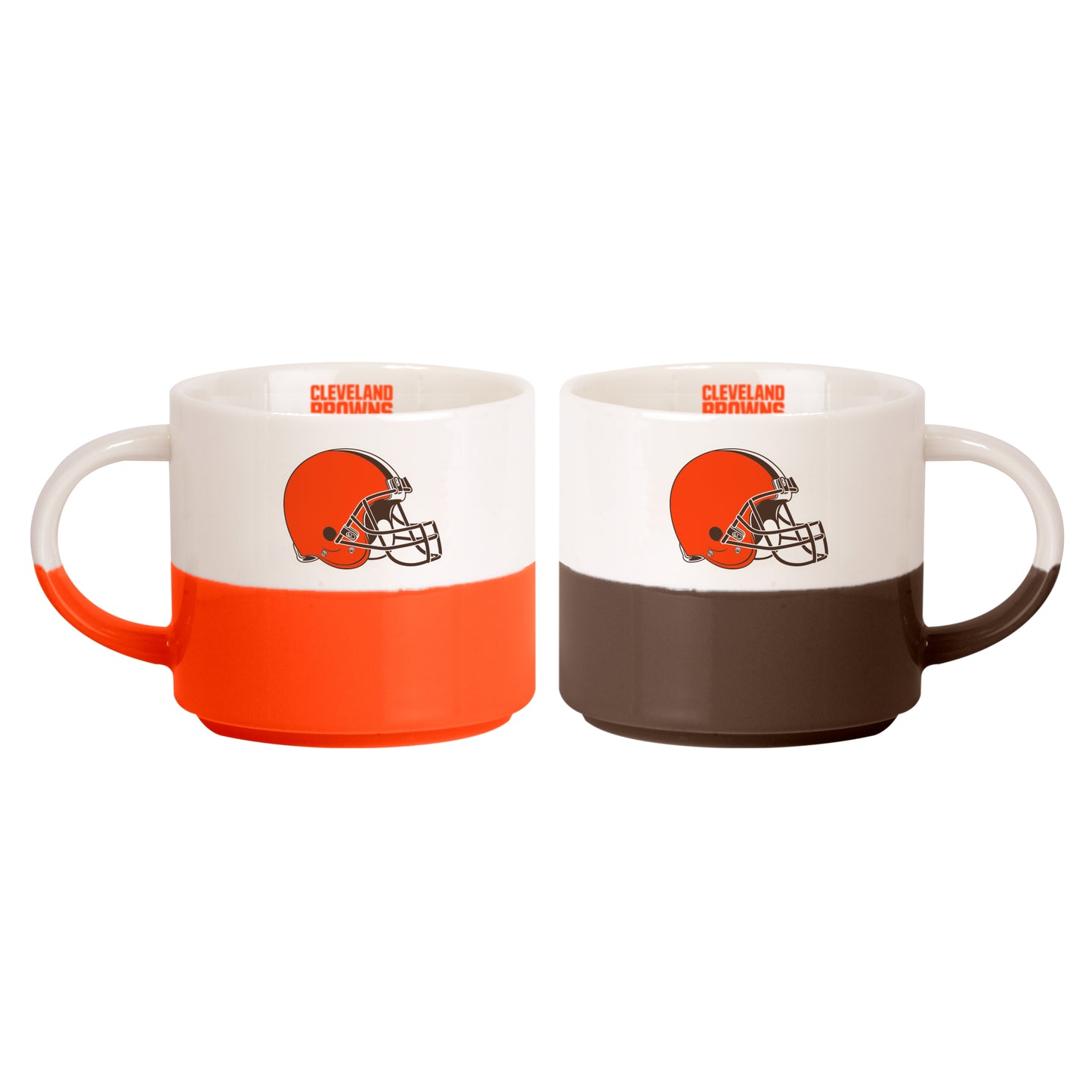 Cleveland Browns 15oz Stackable Mug Set