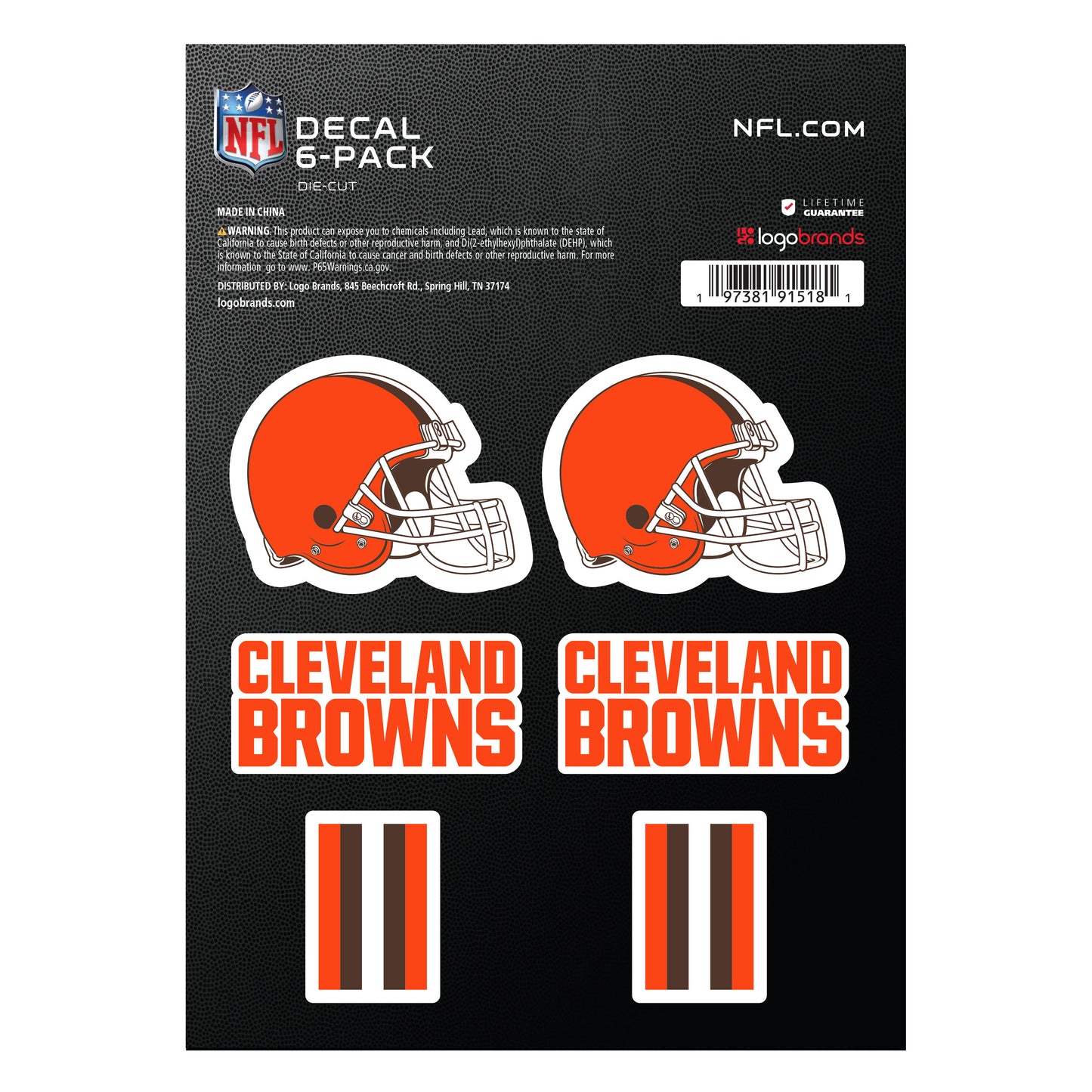 NFL - Cleveland Browns DECAL6