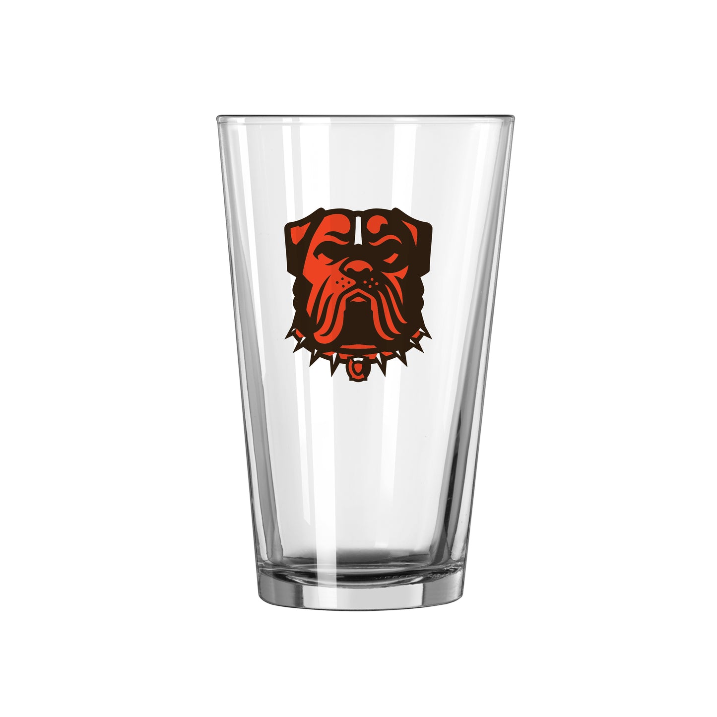 Cleveland Browns Bulldog 16oz Pint Glass