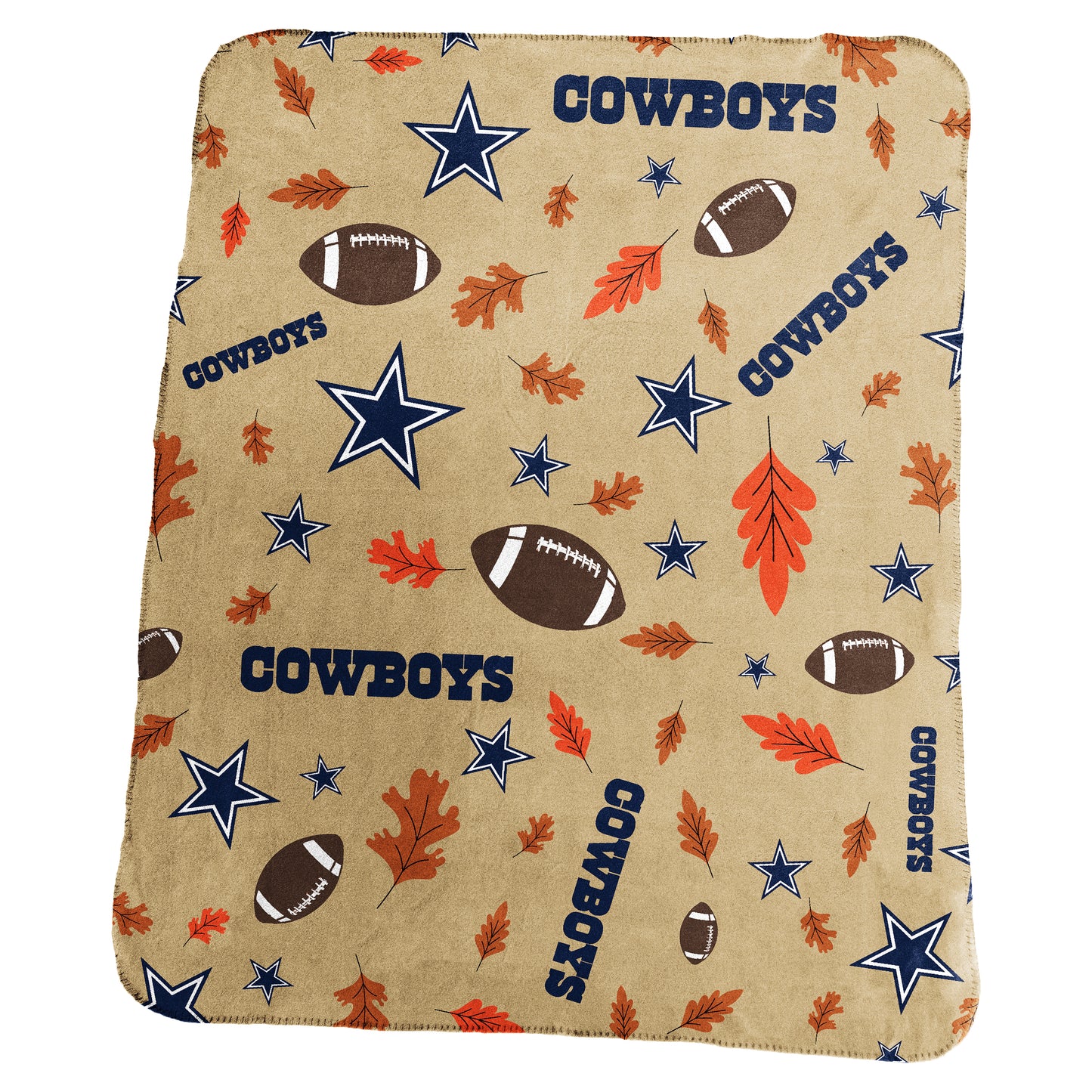 Dallas Cowboys Thanksgiving Classic Fleece Throw