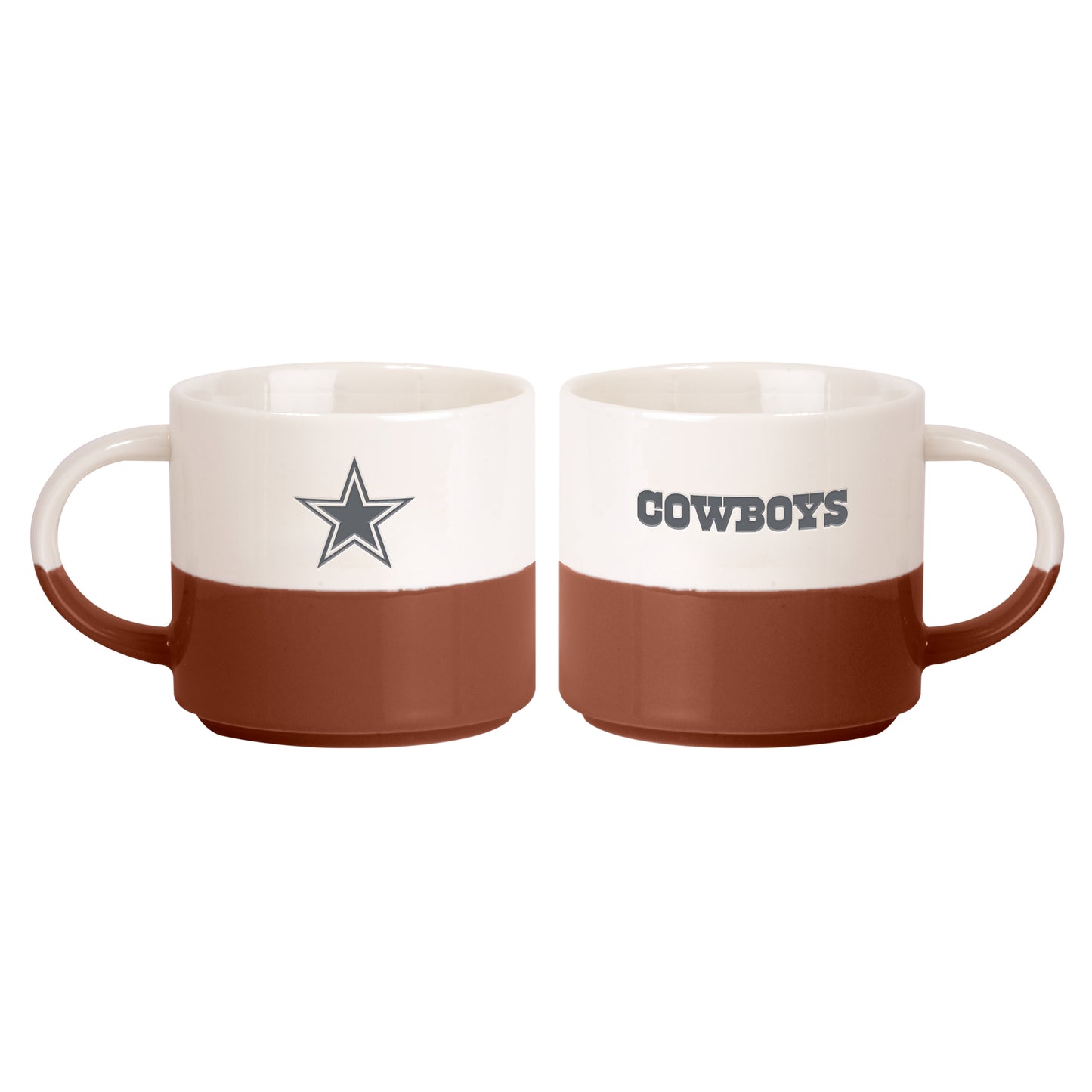 Dallas Cowboys 15oz Walmart Holiday Stackable Mug Set