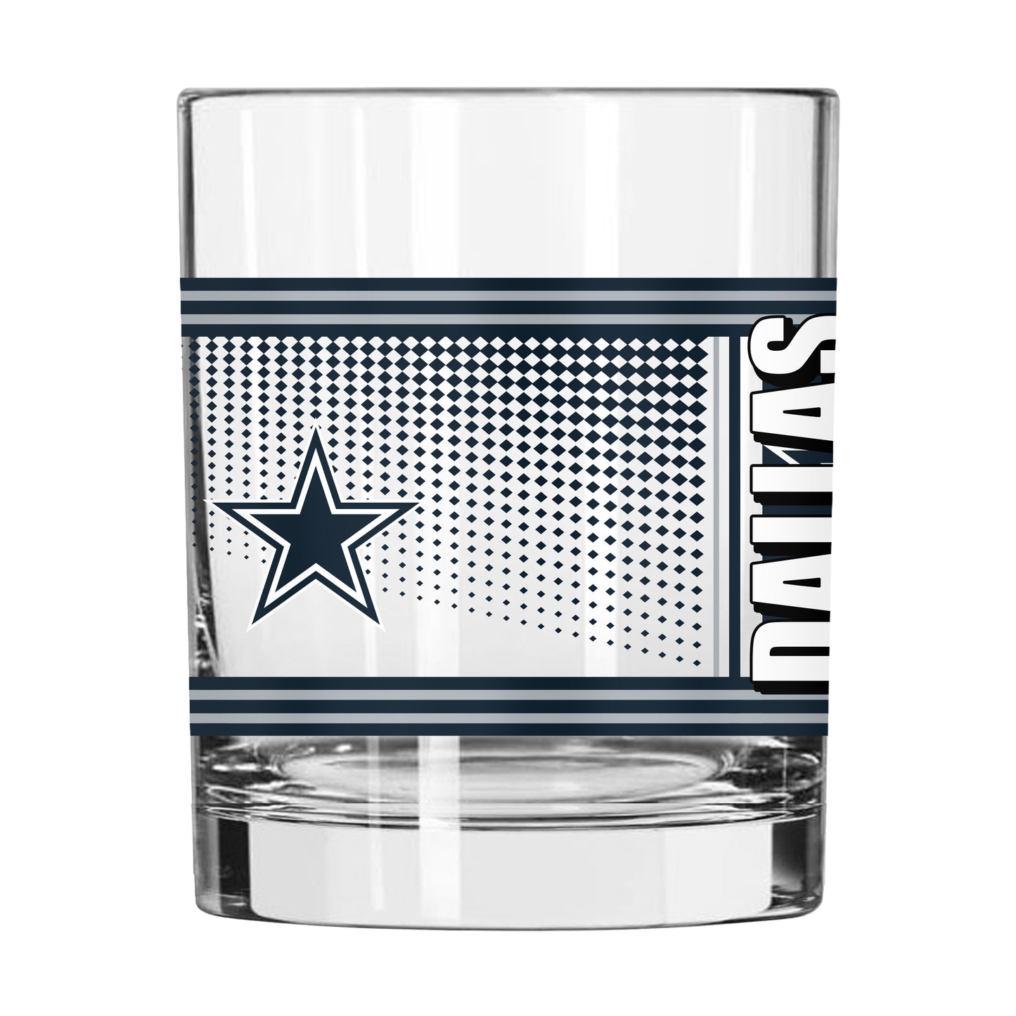 Dallas Cowboys 14oz Hero Rocks Glass