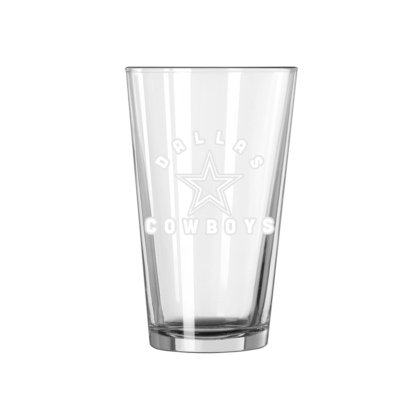 Dallas Cowboys 16oz Archway Pint Glass