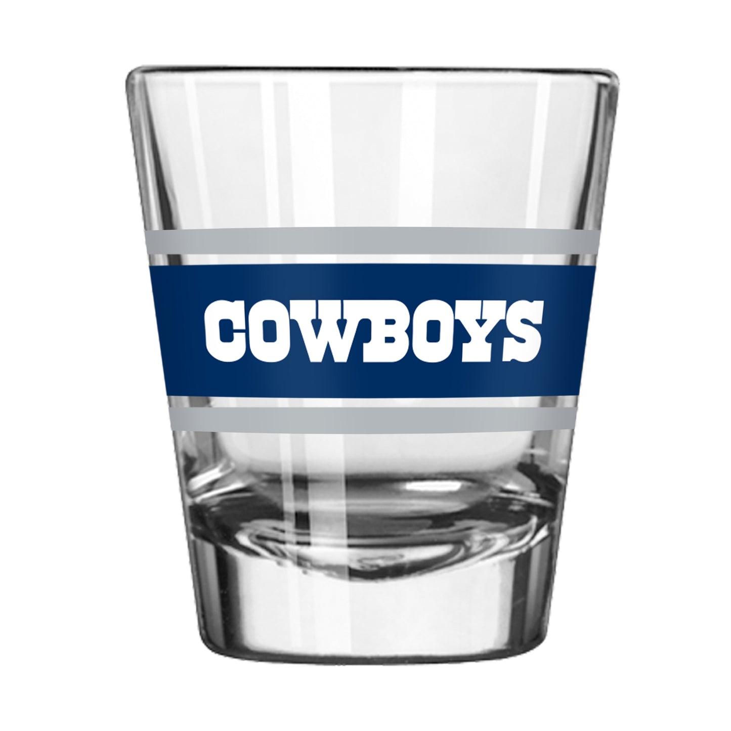 Dallas Cowboys 2oz Stripe Shot Glass