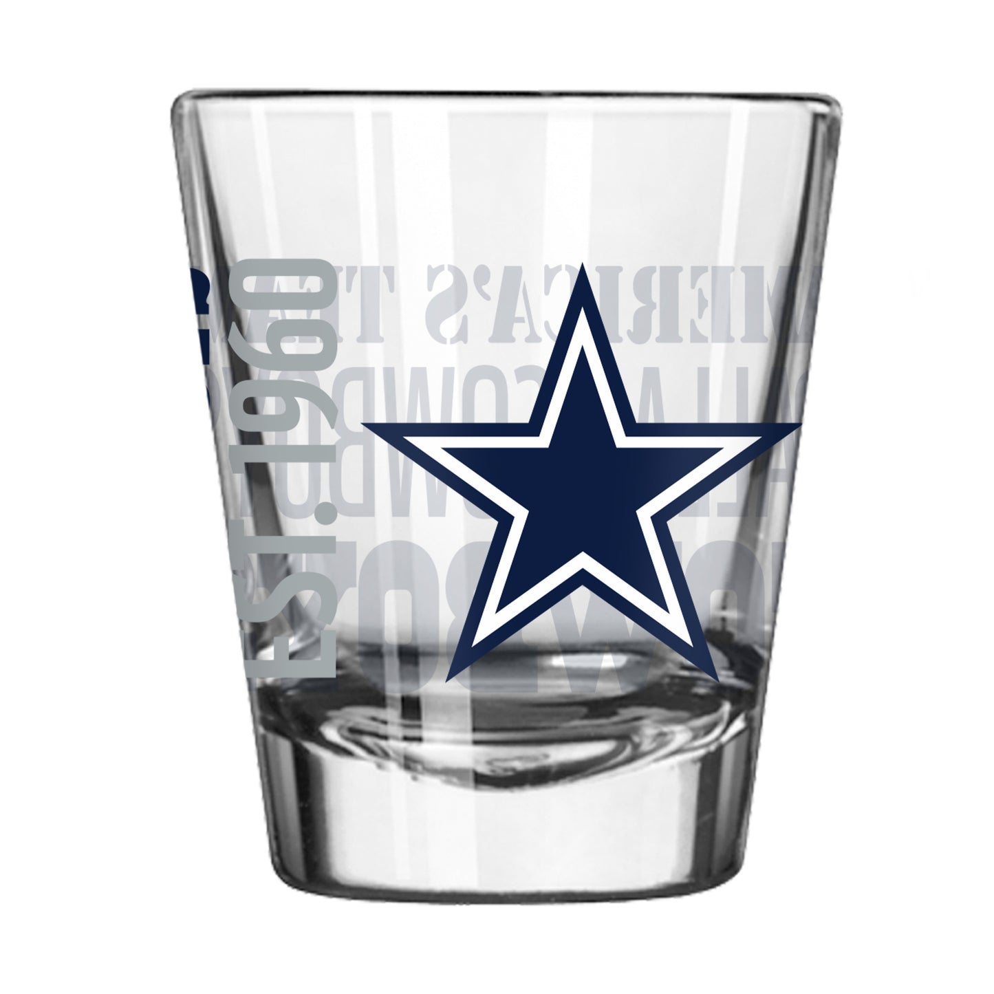Dallas Cowboys Alternate 2oz Spirit Shot Glass