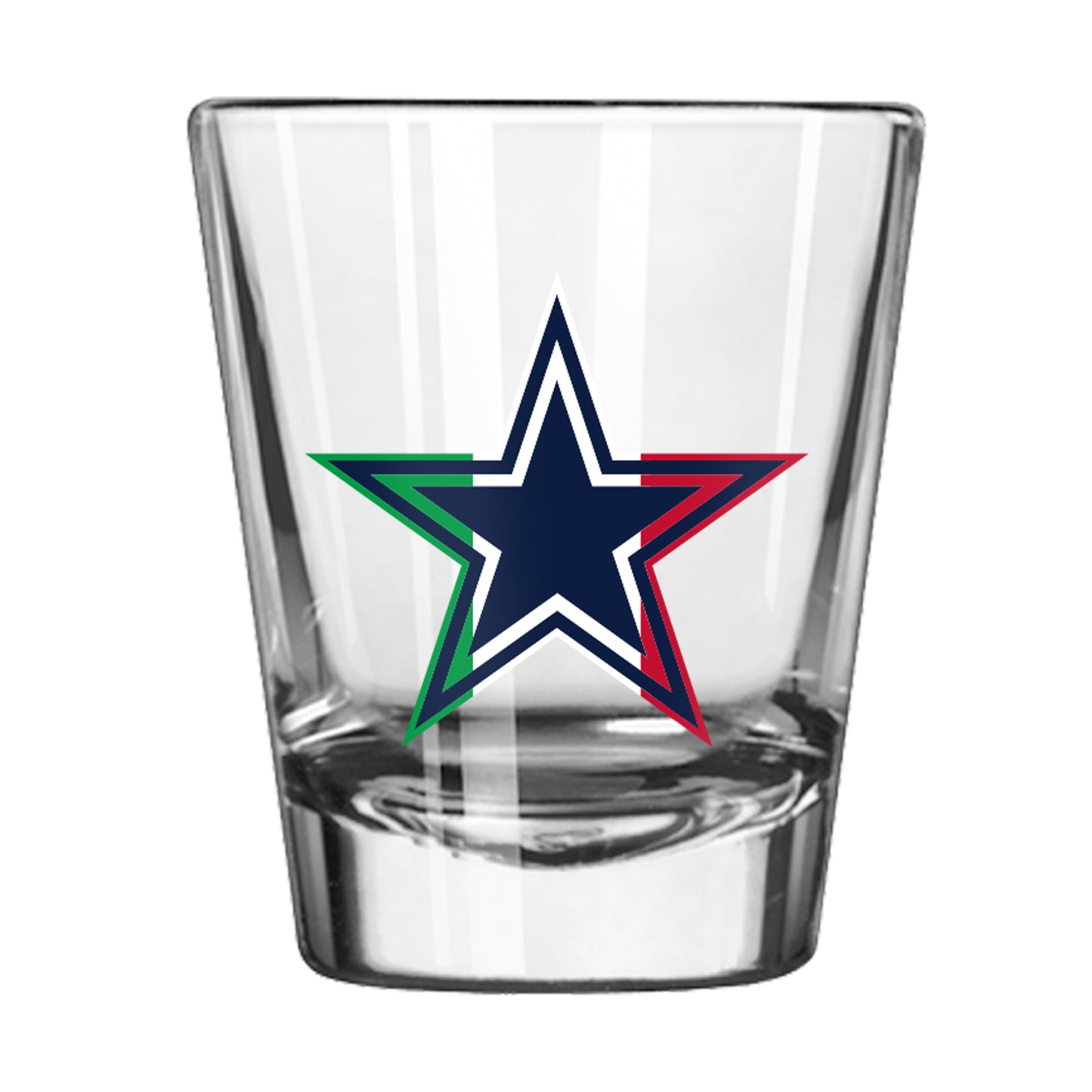 Dallas Cowboys Mexico 2oz Shot Glass